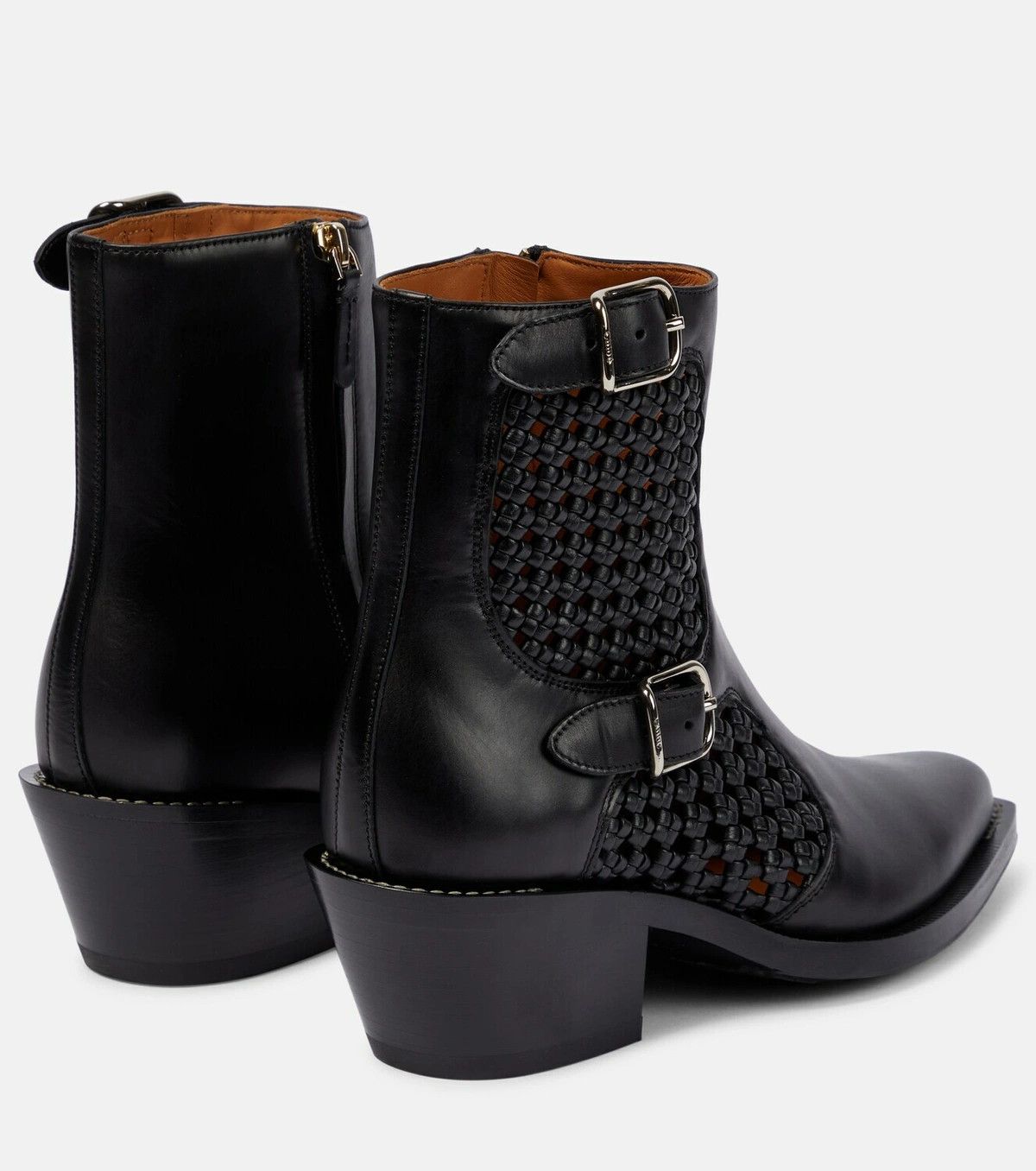 Chloe o1y0825 Ankle Boots in Black Size US 8.5 / IT 38.5 - 2 Thumbnail