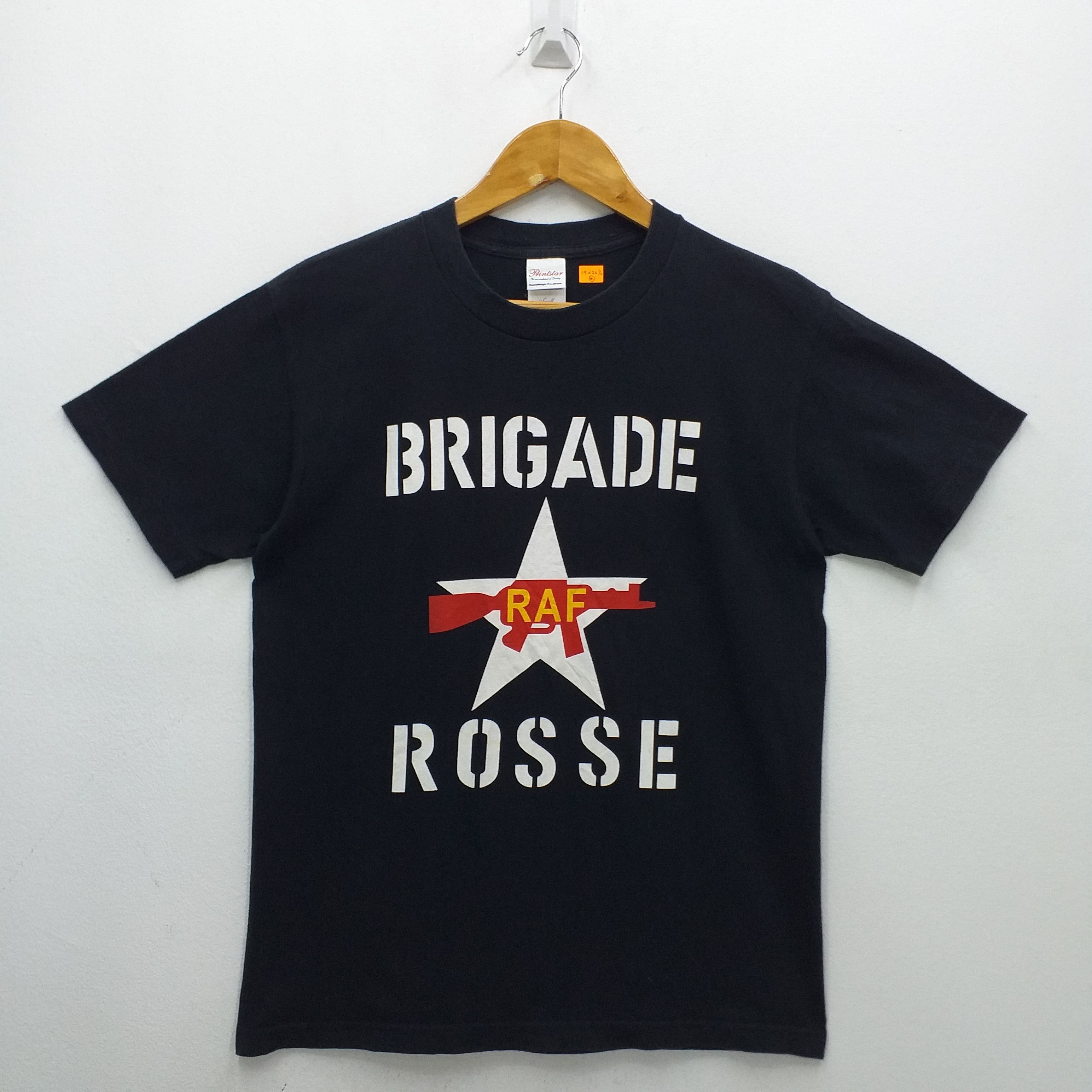 image of Band Tees x Brigade Vintage Brigade Rosse Joe Strummer Tshirt -E128 in Black, Men's (Size Small)