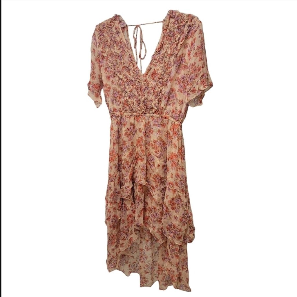 The Kooples The Kooples Vintage Flowers High/Low Dress Size XS / US 0-2 / IT 36-38 - 8 Thumbnail