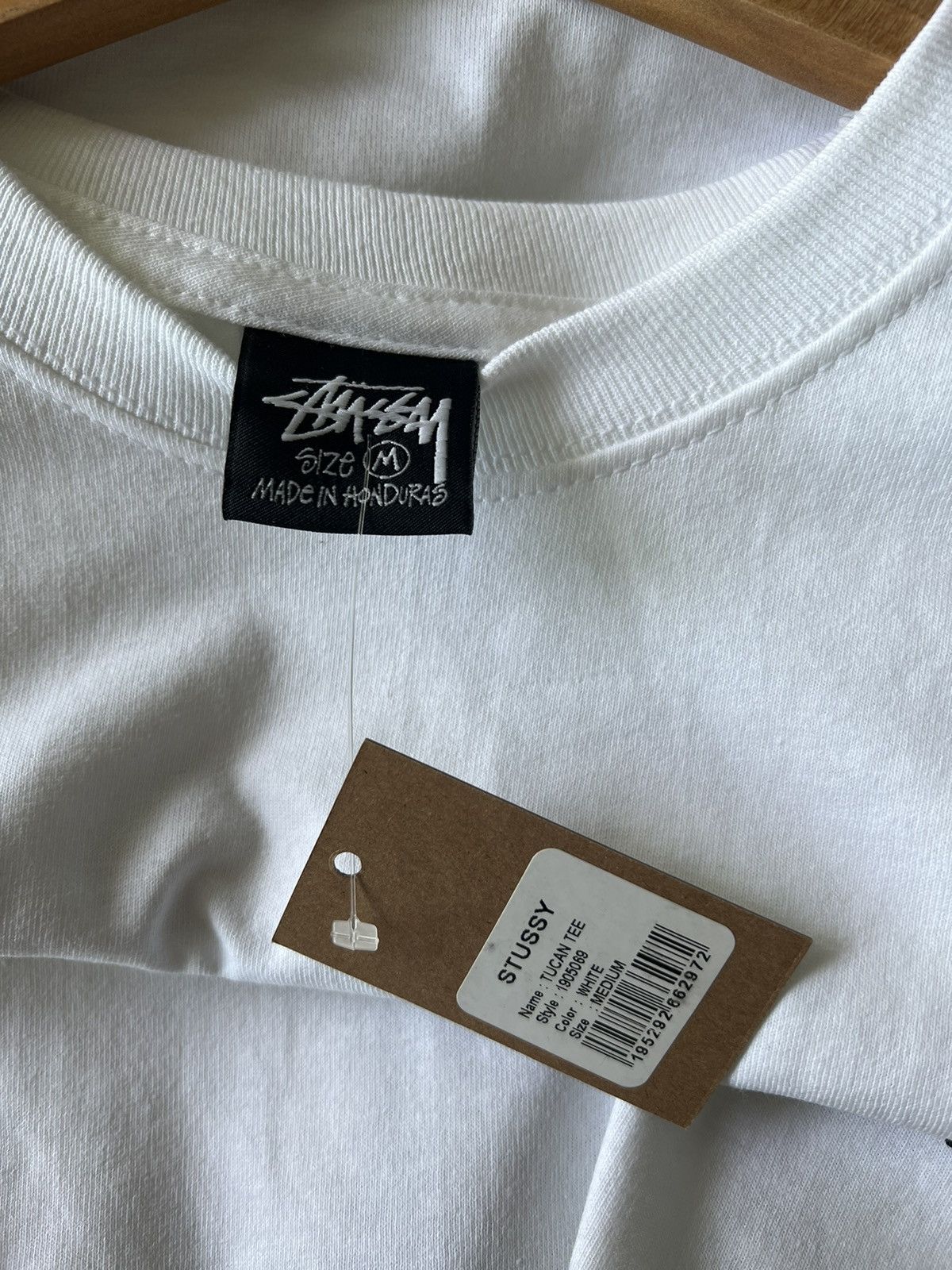 Stussy Stussy Toucan Tee “White” Size US M / EU 48-50 / 2 - 3 Thumbnail