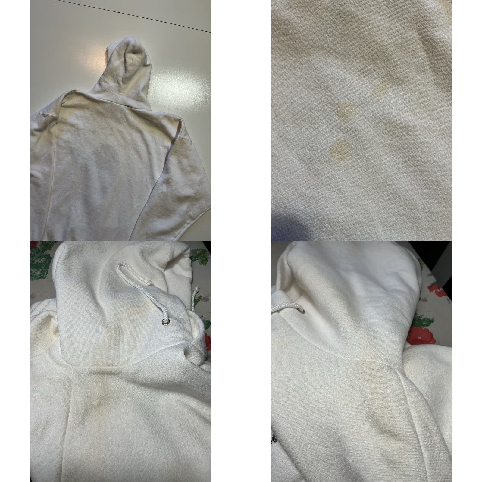 Vintage VINTAGE Knockout 90s Y2K Embroidered Pullover Hoodie XXL White Men Mens Hoodie Size US XXL / EU 58 / 5 - 9 Thumbnail