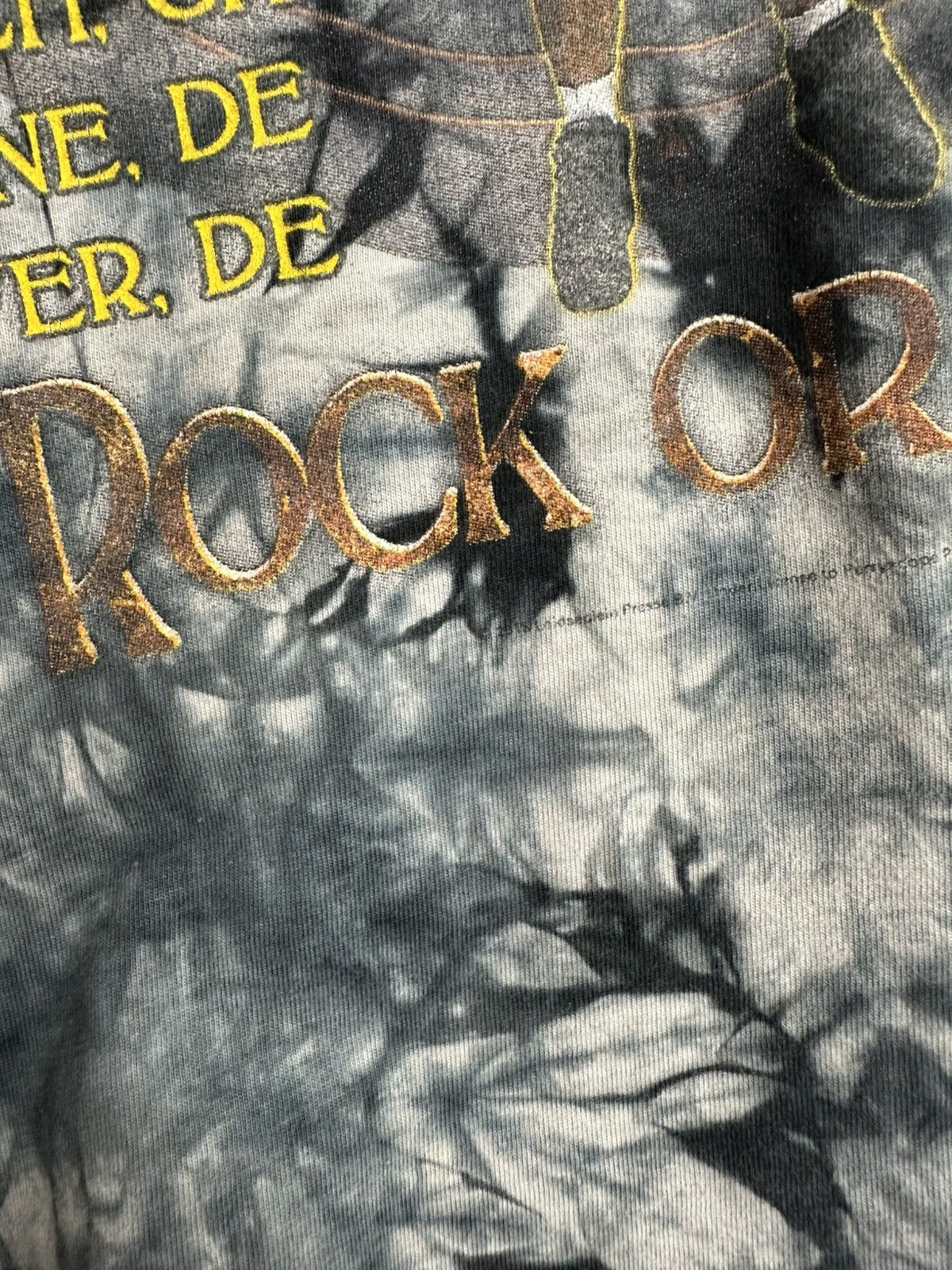 AC/DC × Band Tees 2015 Ac Dc Rock or Bust Europe Tour Tie dye Band Tee T shirt Size US XL / EU 56 / 4 - 7 Thumbnail