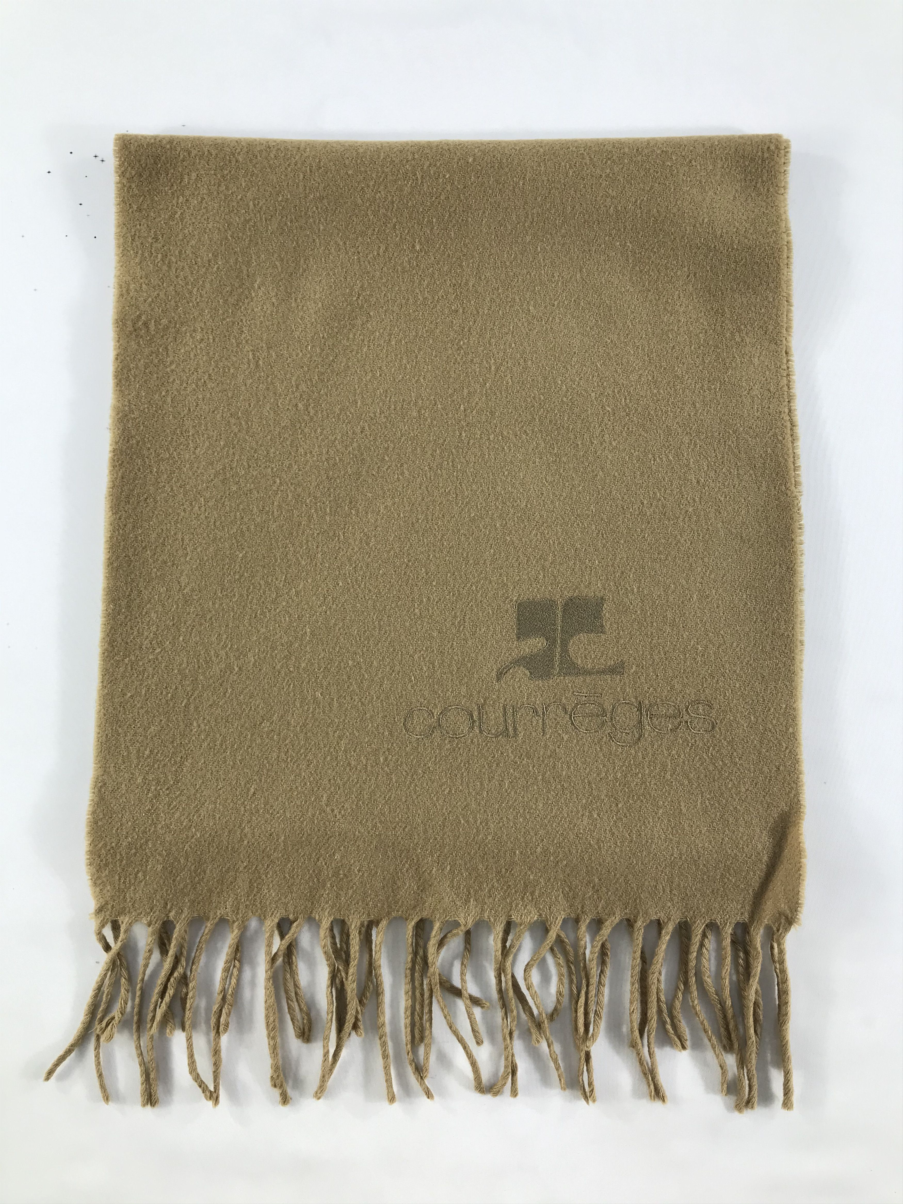 Courreges × Vintage Courreges Homme Scarf / Muffler / Neckwear - WW2317 Size ONE SIZE - 2 Thumbnail