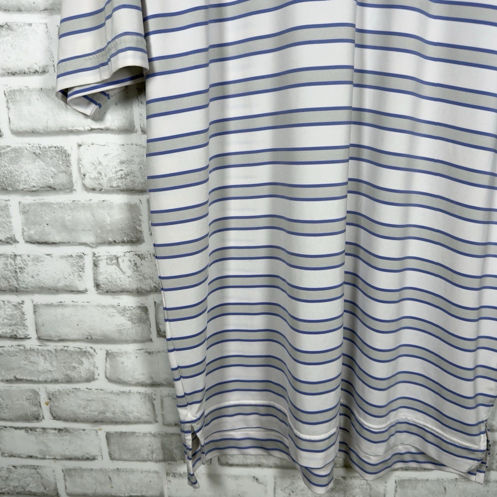 Footjoy FootJoy Polo Shirt Striped Athletic Fit Mens Size L Multicolor Shirt Regular Men Size US L / EU 52-54 / 3 - 3 Thumbnail