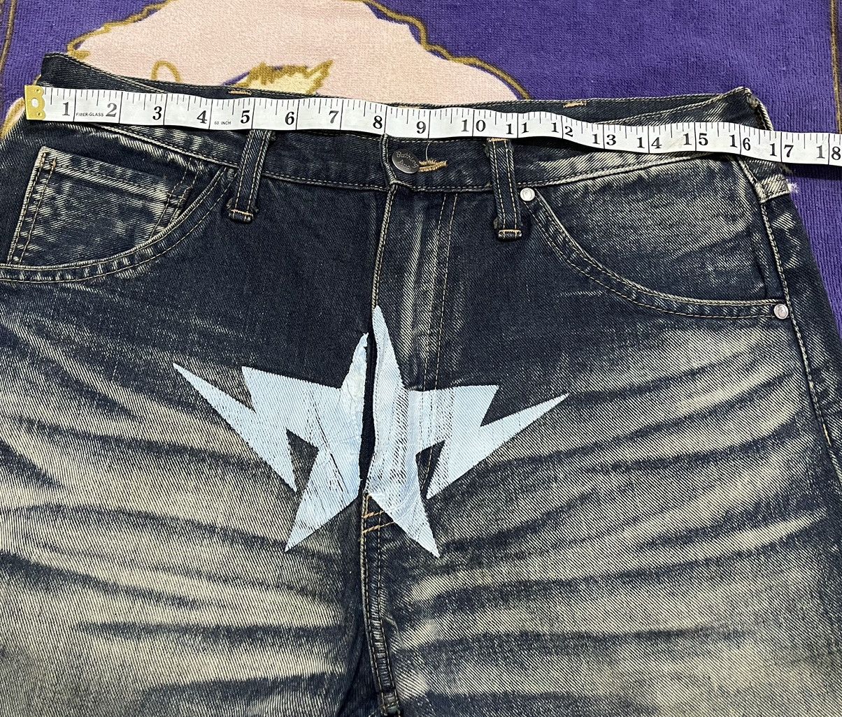 Bape A BATHING APE Made in Japan Selvedge Denim Size US 33 - 18 Thumbnail
