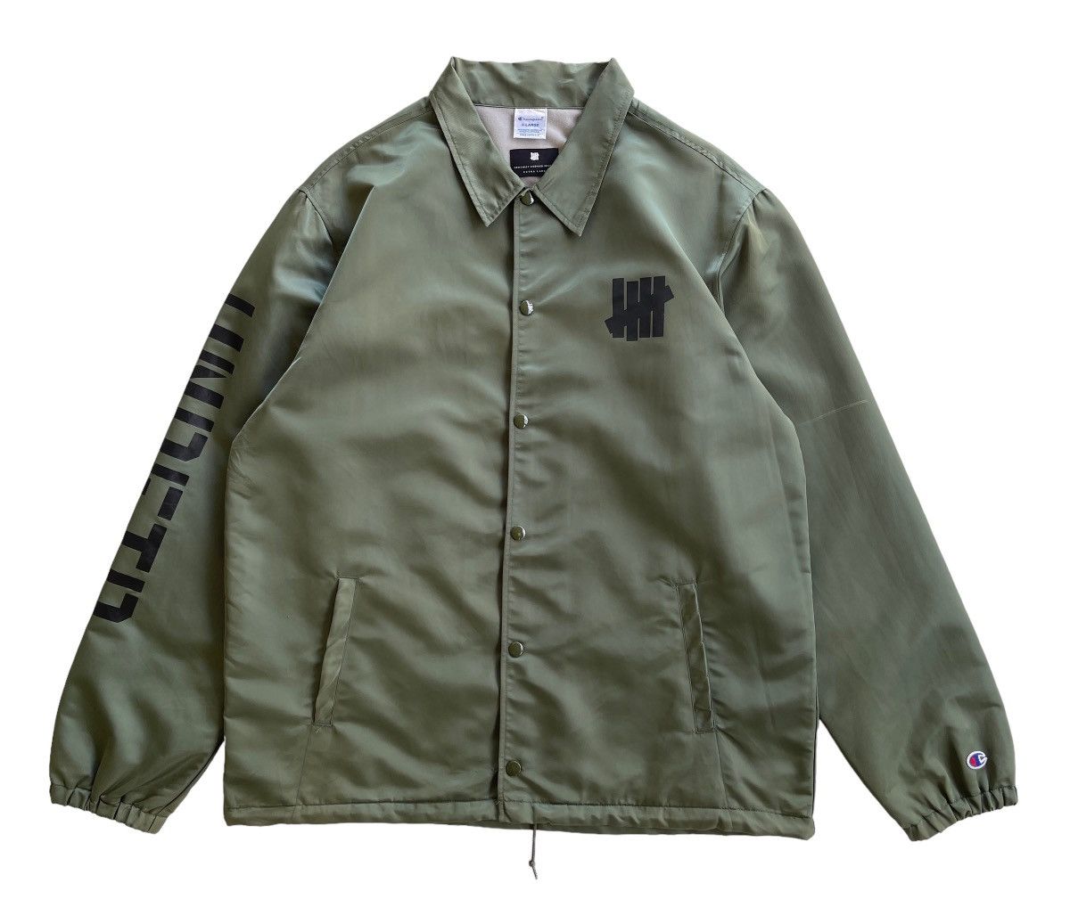 Undefeated Undefeated X Champion Coach Jacket Size US XL / EU 56 / 4 - 3 Thumbnail