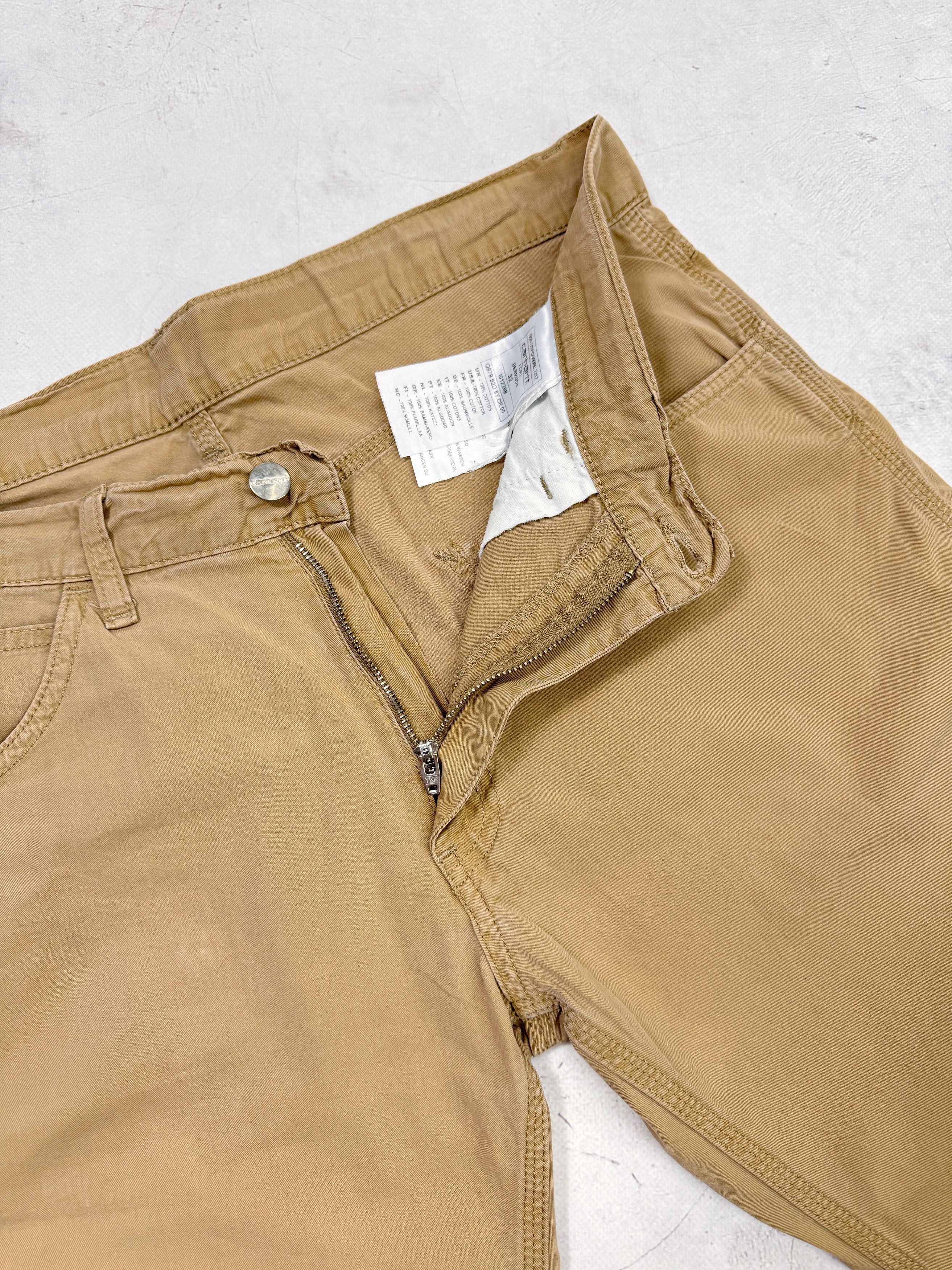 Carhartt × Vintage Carhartt Fort Bermuda Shorts Beige Sand Y2K Size US 32 / EU 48 - 6 Thumbnail