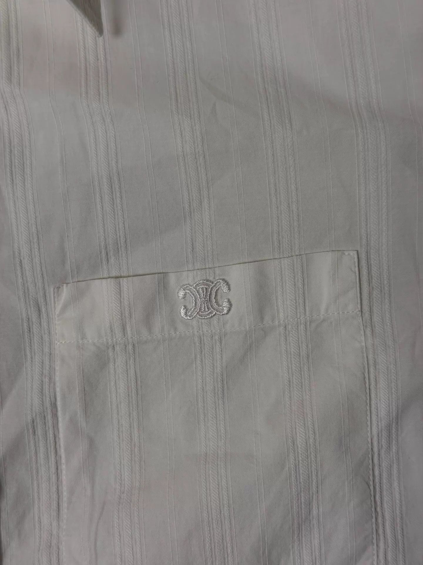 Celine CELINE Triomphe Shirt 36 Size XS / US 0-2 / IT 36-38 - 2 Thumbnail