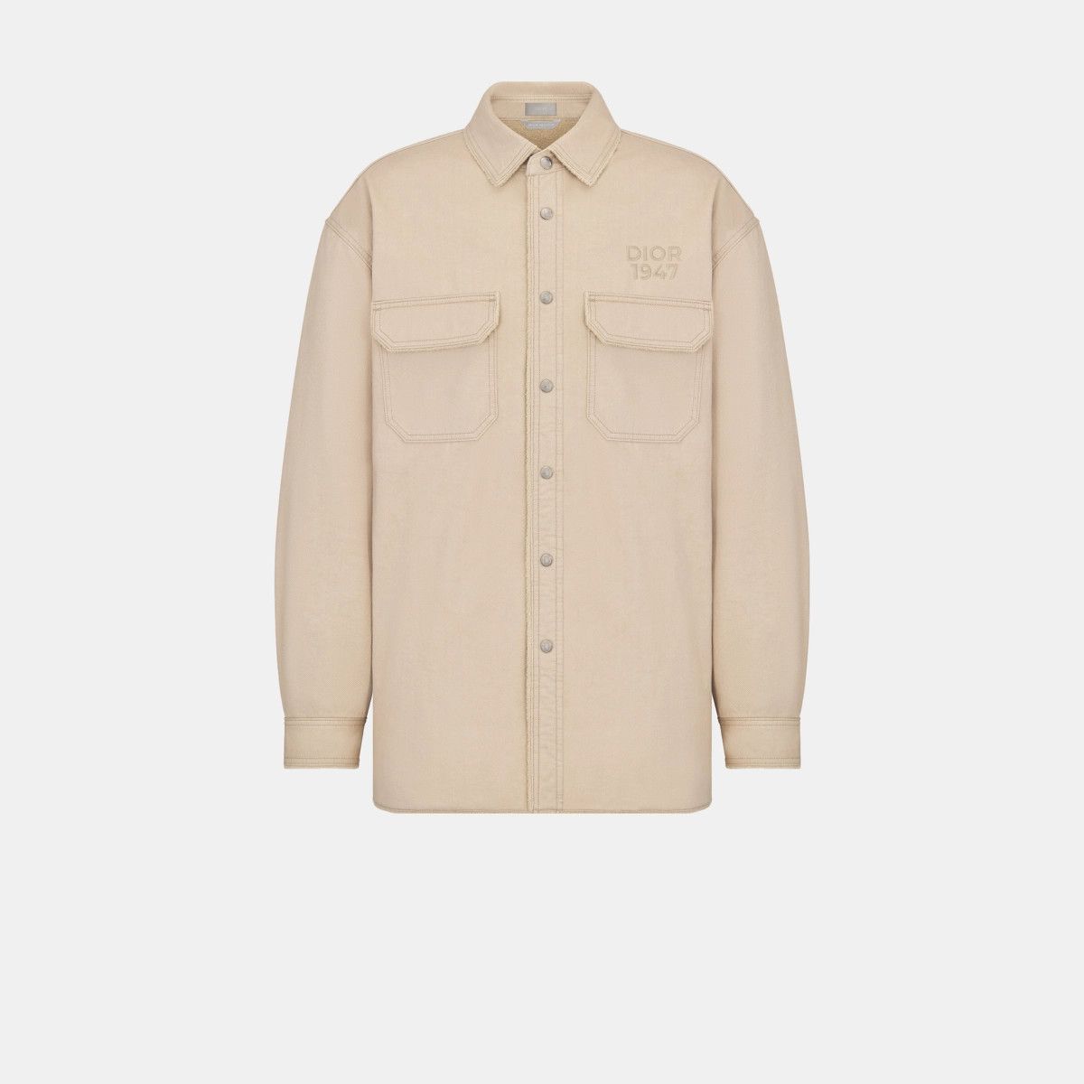 Dior o1bcso1str0225 Overshirt in Beige Size US XL / EU 56 / 4 - 1 Thumbnail
