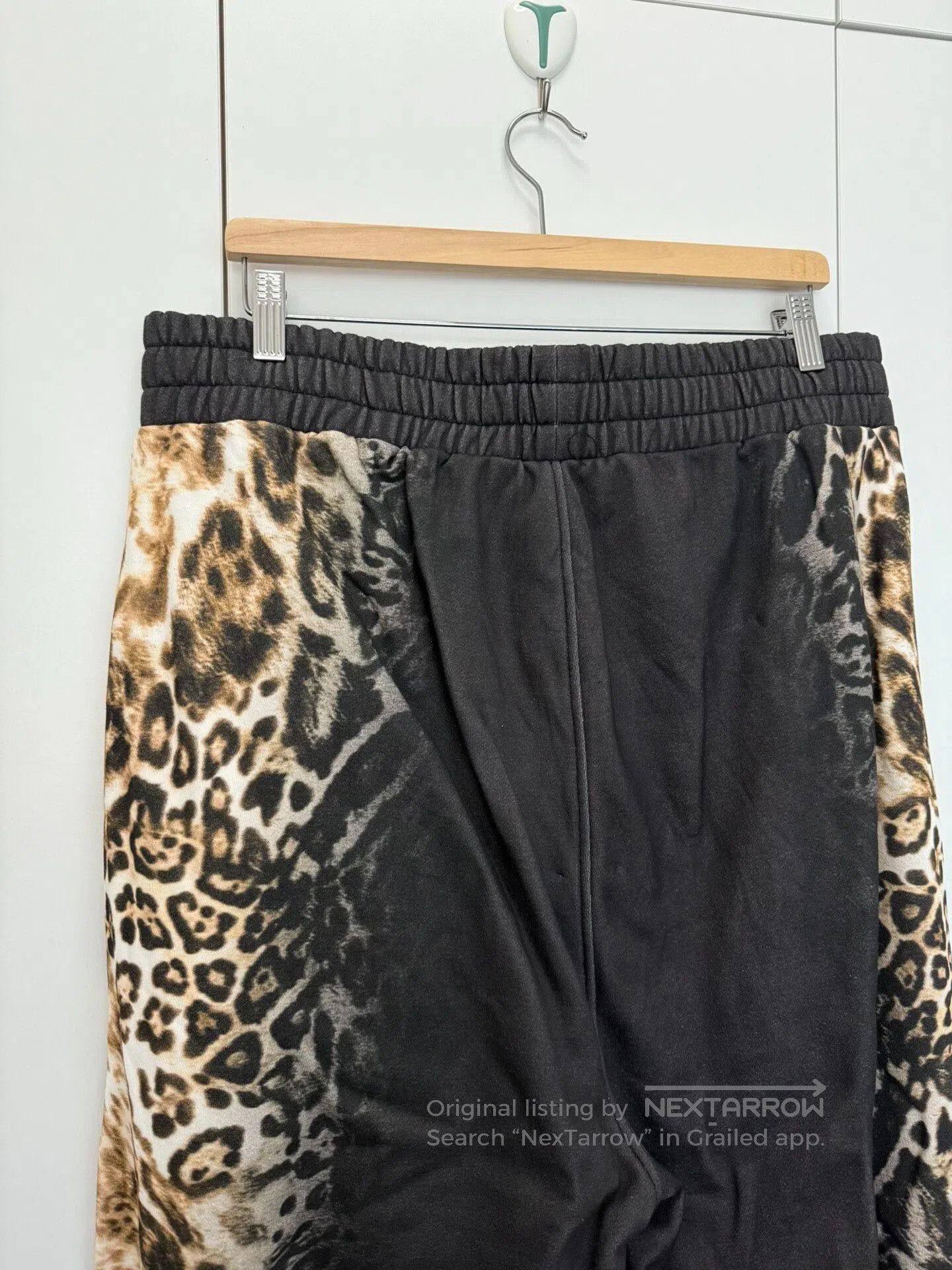 Mowalola mowalola ksubi leopard print joggers. Size 37" - 4 Thumbnail