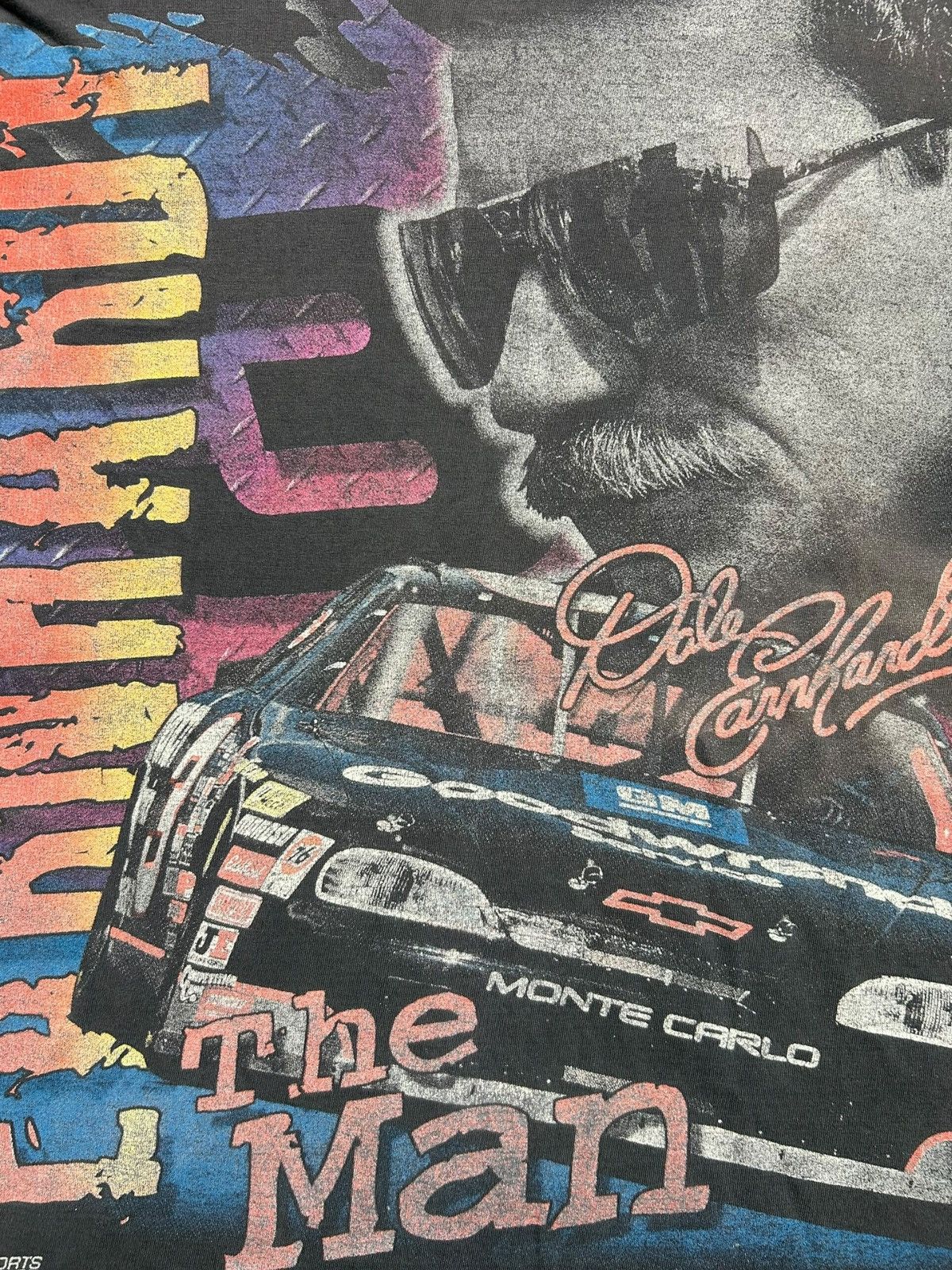 NASCAR × Vintage Vintage 90s NASCAR Dale Earnhardt AOP Tee Size US XL / EU 56 / 4 - 3 Thumbnail