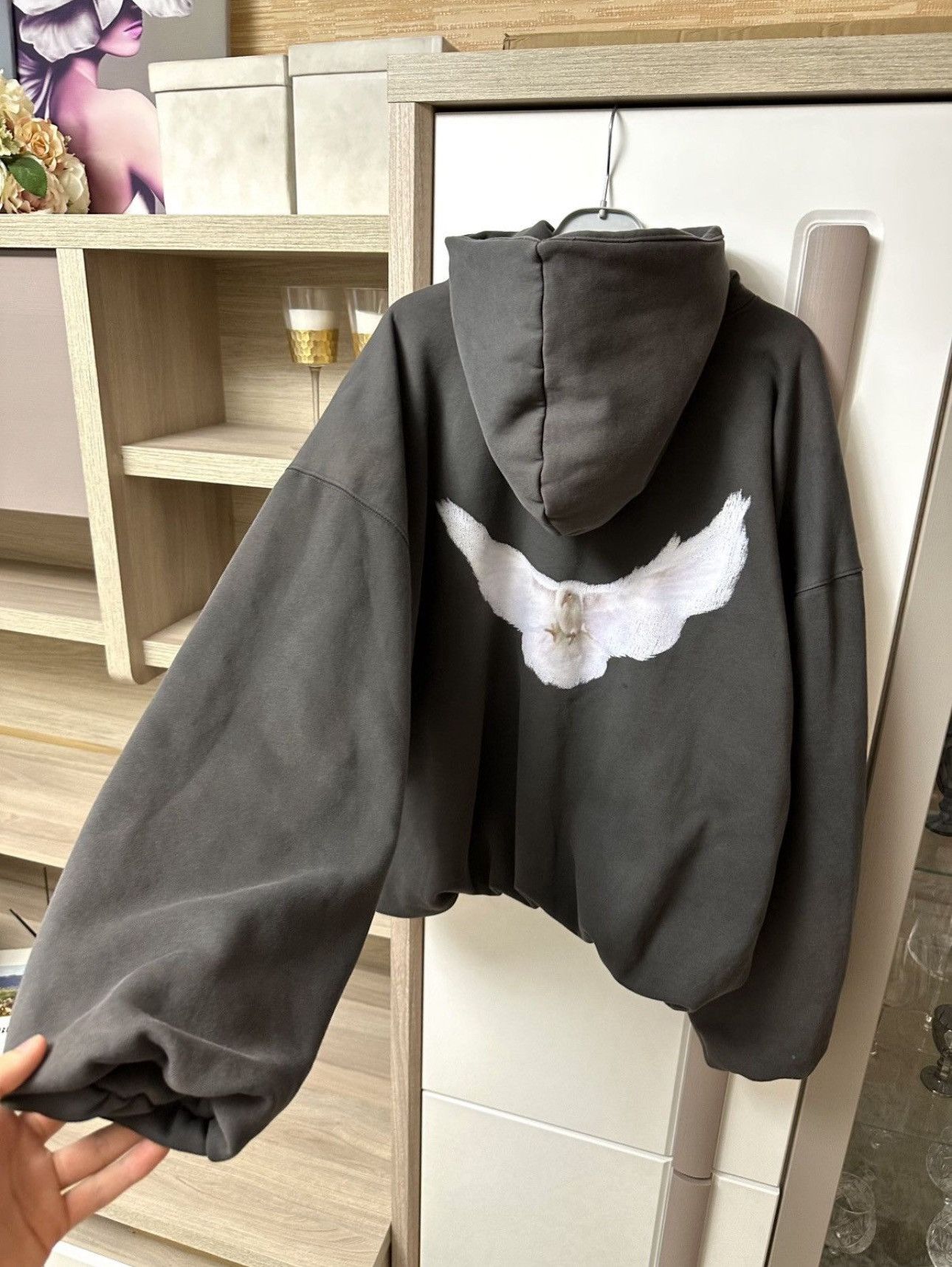 Yeezy Gap Balenciaga Dove Hoodie