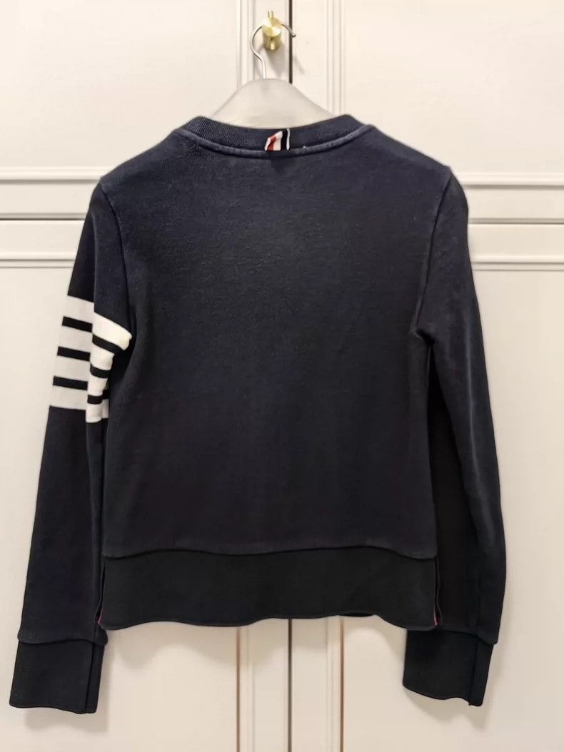 Thom Browne Thom Browne Blue hoodie Size M / US 6-8 / IT 42-44 - 2 Thumbnail
