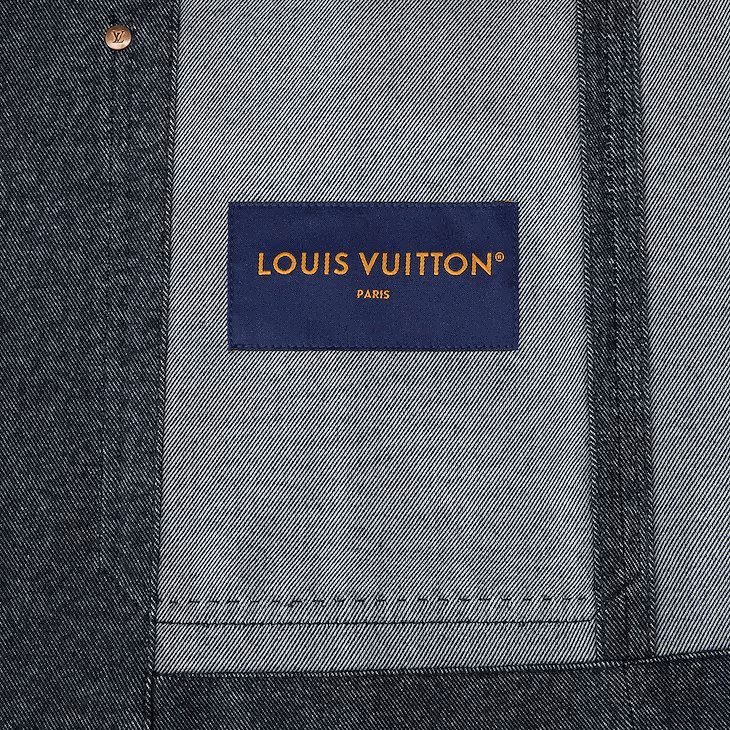 Louis Vuitton Cashmere-Blend Denim Jacket Size US XXL / EU 58 / 5 - 6 Thumbnail