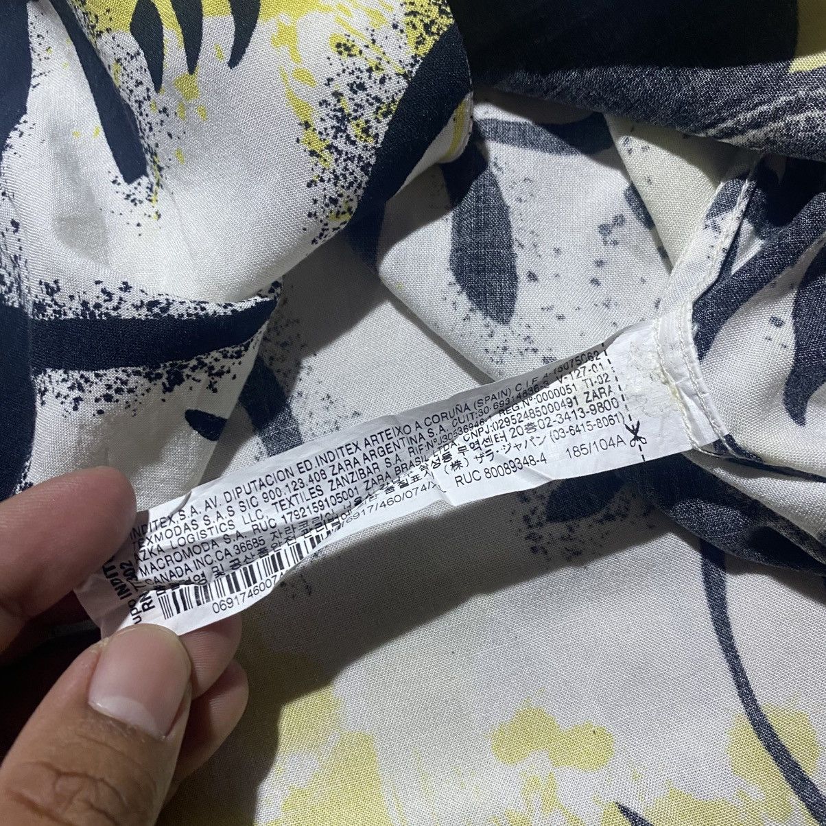 Zara Zara Graffiti All Over Print Shirt Size US XL / EU 56 / 4 - 6 Thumbnail