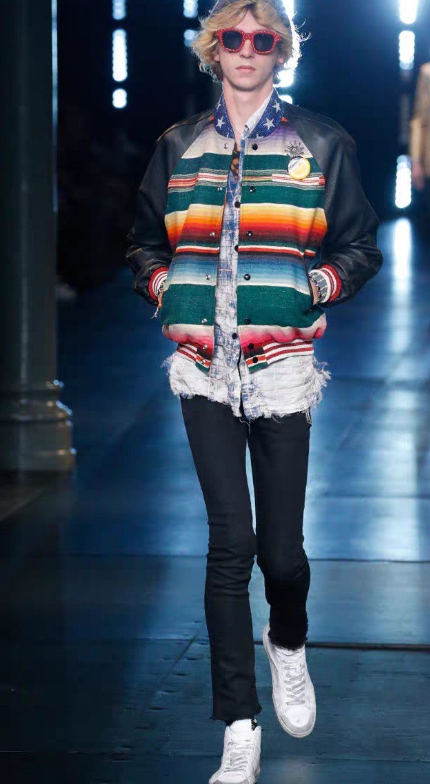 Saint Laurent Paris Saint Laurent SLP 16SS runway style T-Rex jacket Size US S / EU 44-46 / 1 - 6 Thumbnail