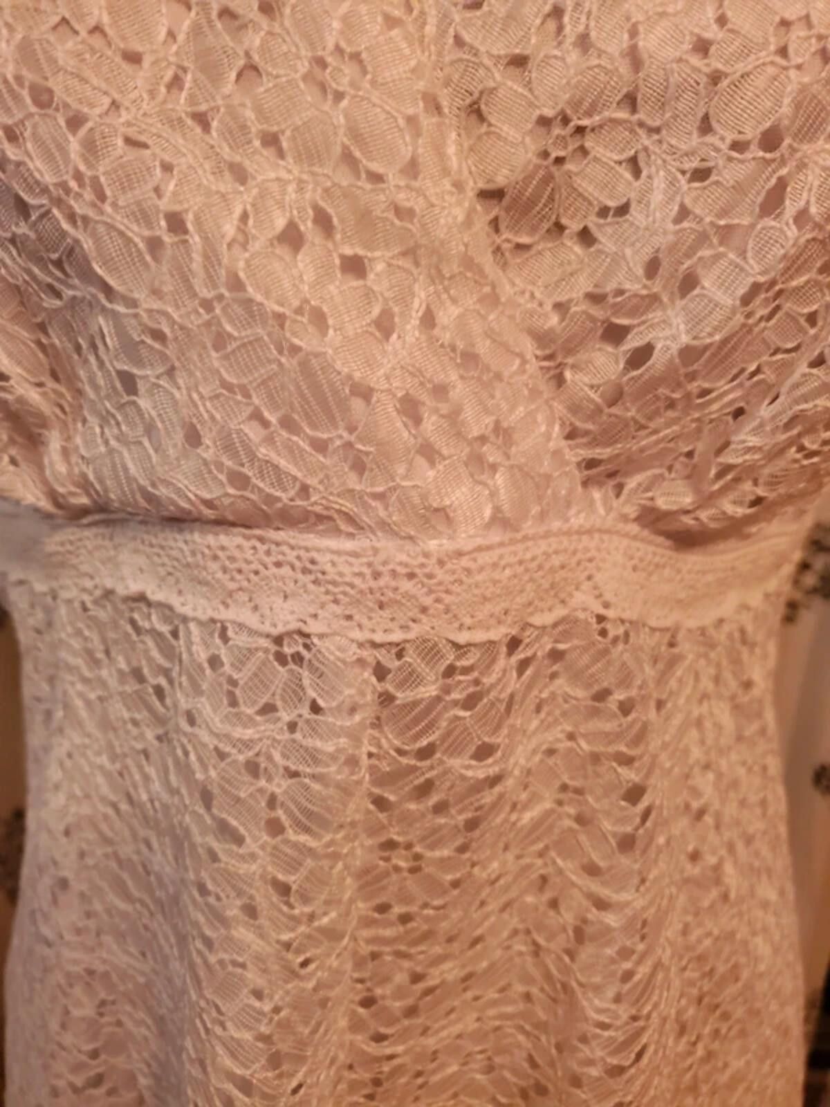 Other Rabbit Rabbit Rabbit Designs White Lace Dress Size M / US 6-8 / IT 42-44 - 7 Thumbnail