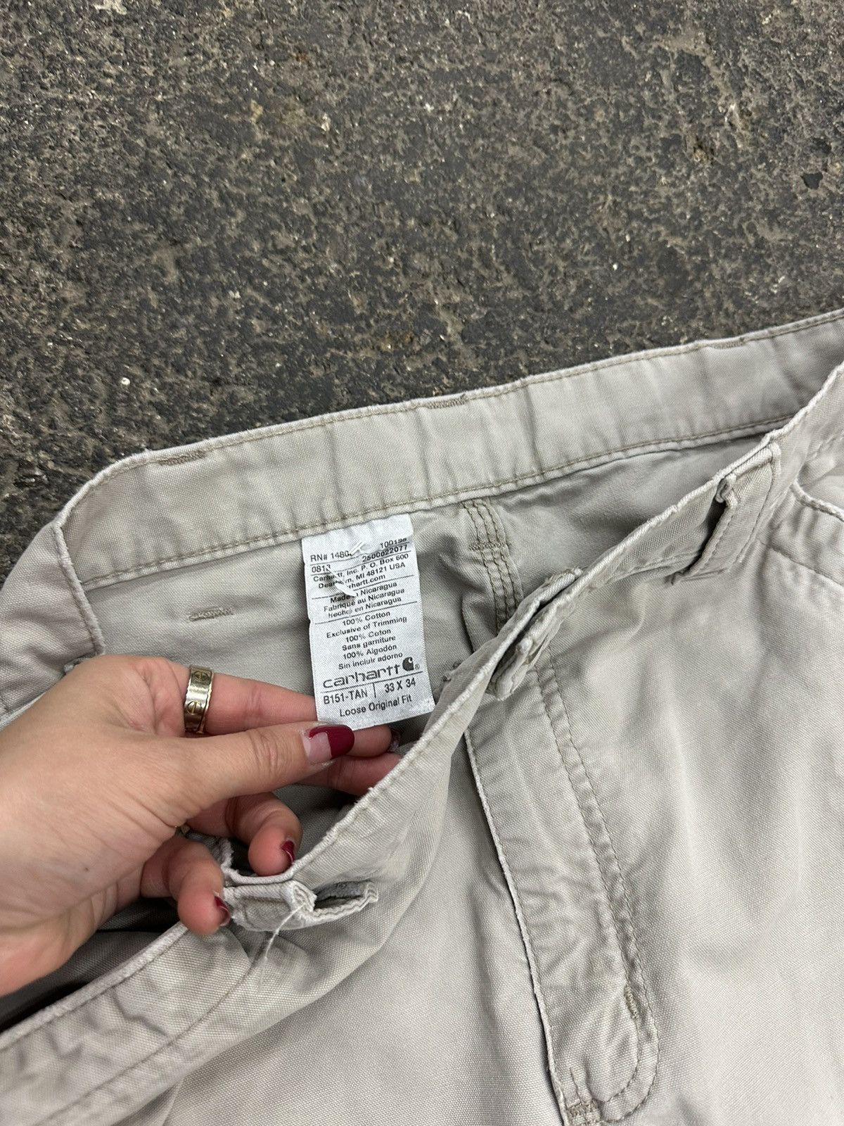 Carhartt × Vintage Vintage carhartt cargo pants Size US 33 - 9 Thumbnail