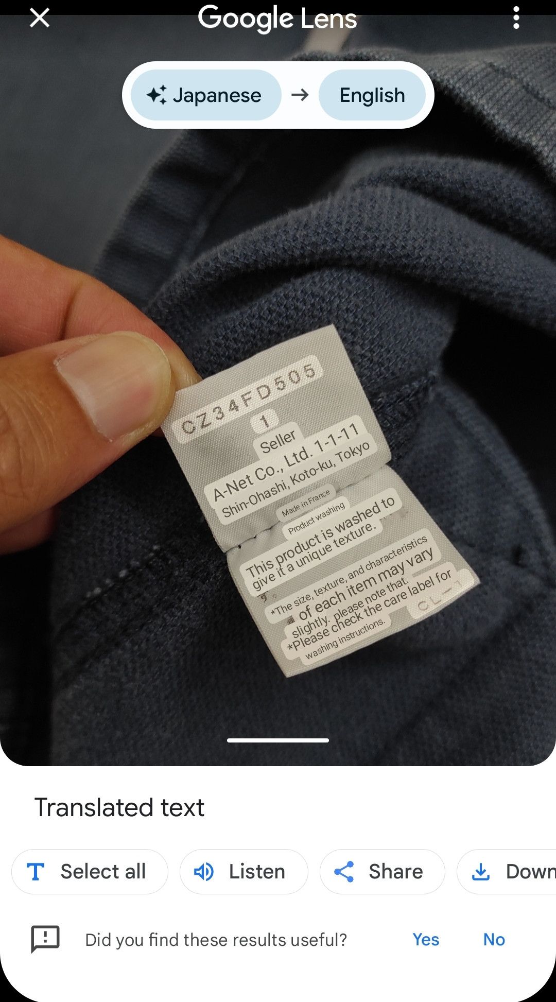 Zucca Archive 1994 ZUCCA TRAVAIL old cotton Euro work jacket Size US S / EU 44-46 / 1 - 6 Thumbnail