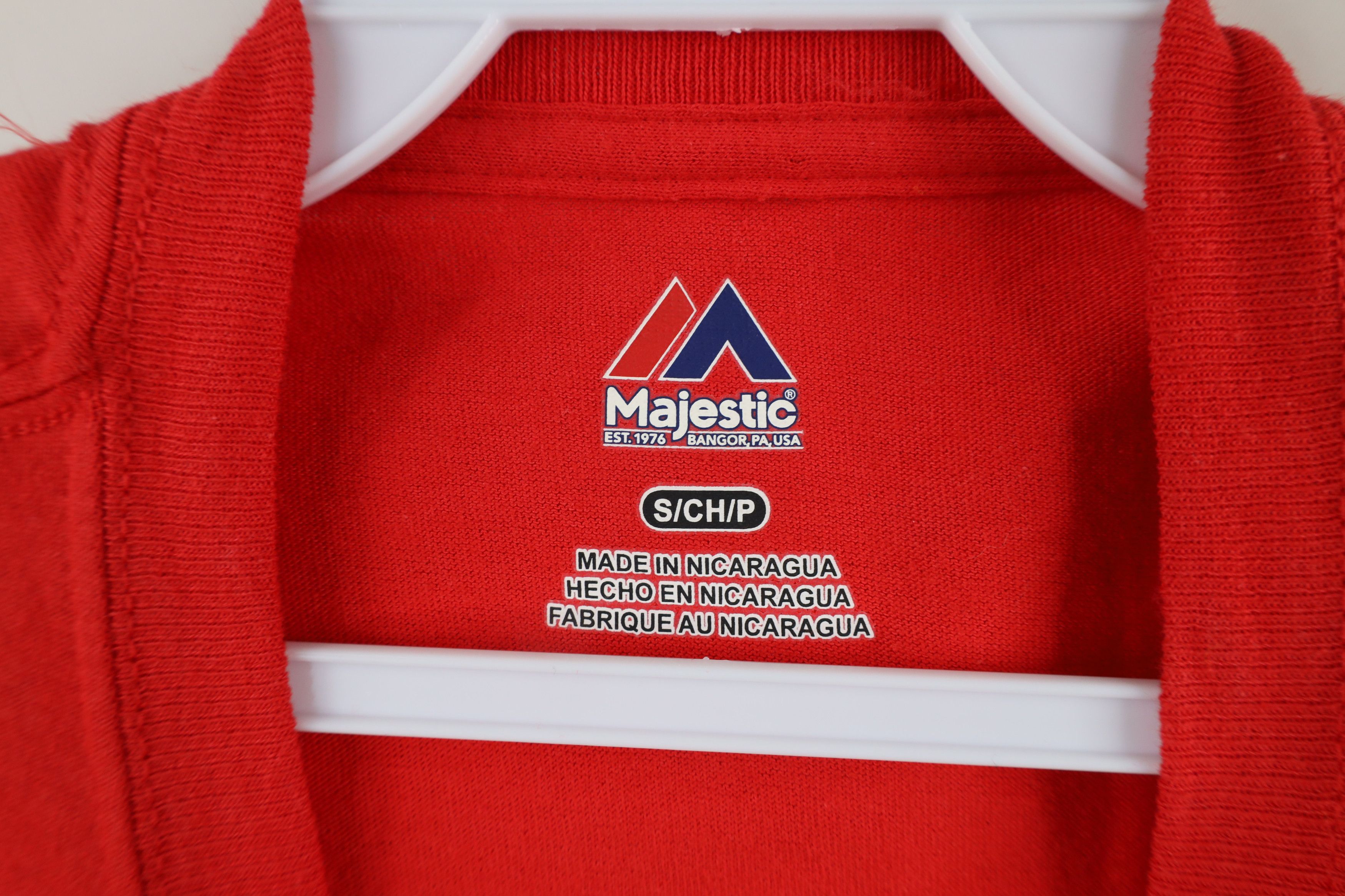 Majestic × Vintage Vintage Majestic Out MLS Chicago Fire Soccer T-Shirt Red Size US S / EU 44-46 / 1 - 5 Thumbnail