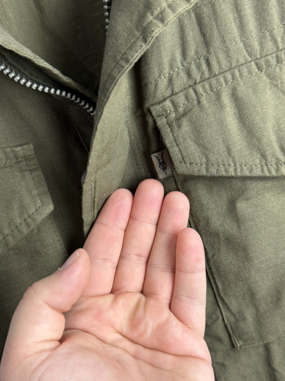 Allsaints AllSaints Halley Stevensons Waxed Cotton Field Baynes Jacket Size US S / EU 44-46 / 1 - 6 Thumbnail