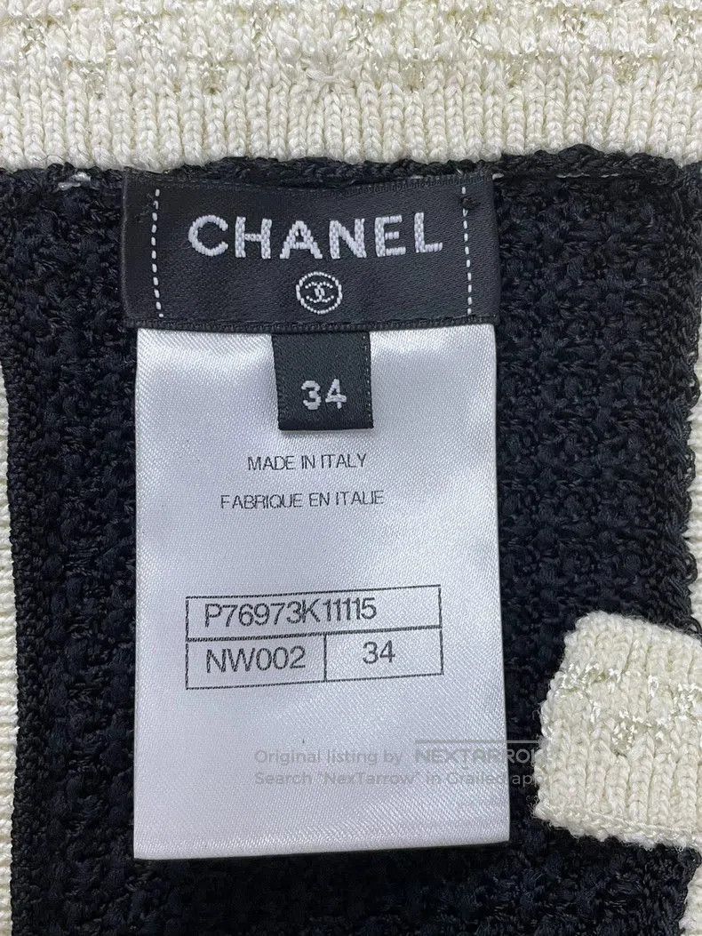 Chanel Chanel 24P Knit Button Sleeveless Top. Size US S / EU 44-46 / 1 - 4 Thumbnail