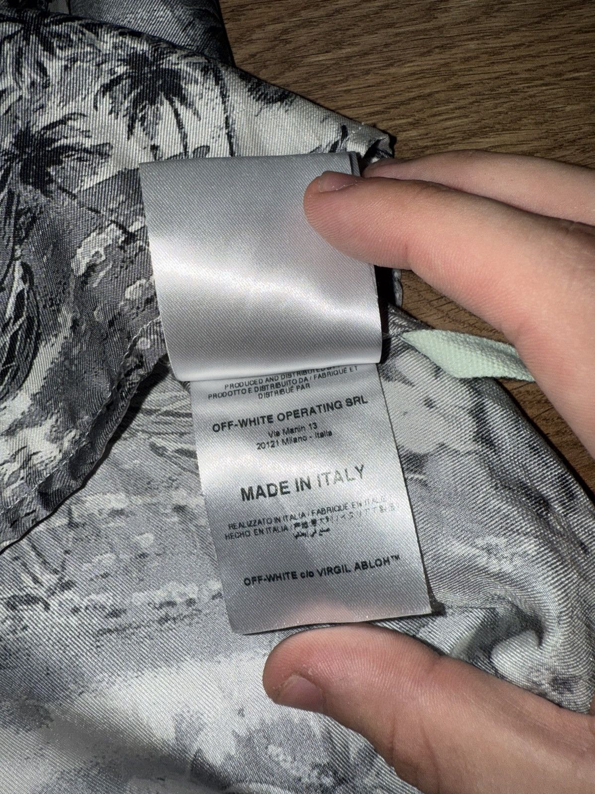 Off-White Off-white hawaiian silk shirt Size US S / EU 44-46 / 1 - 7 Thumbnail
