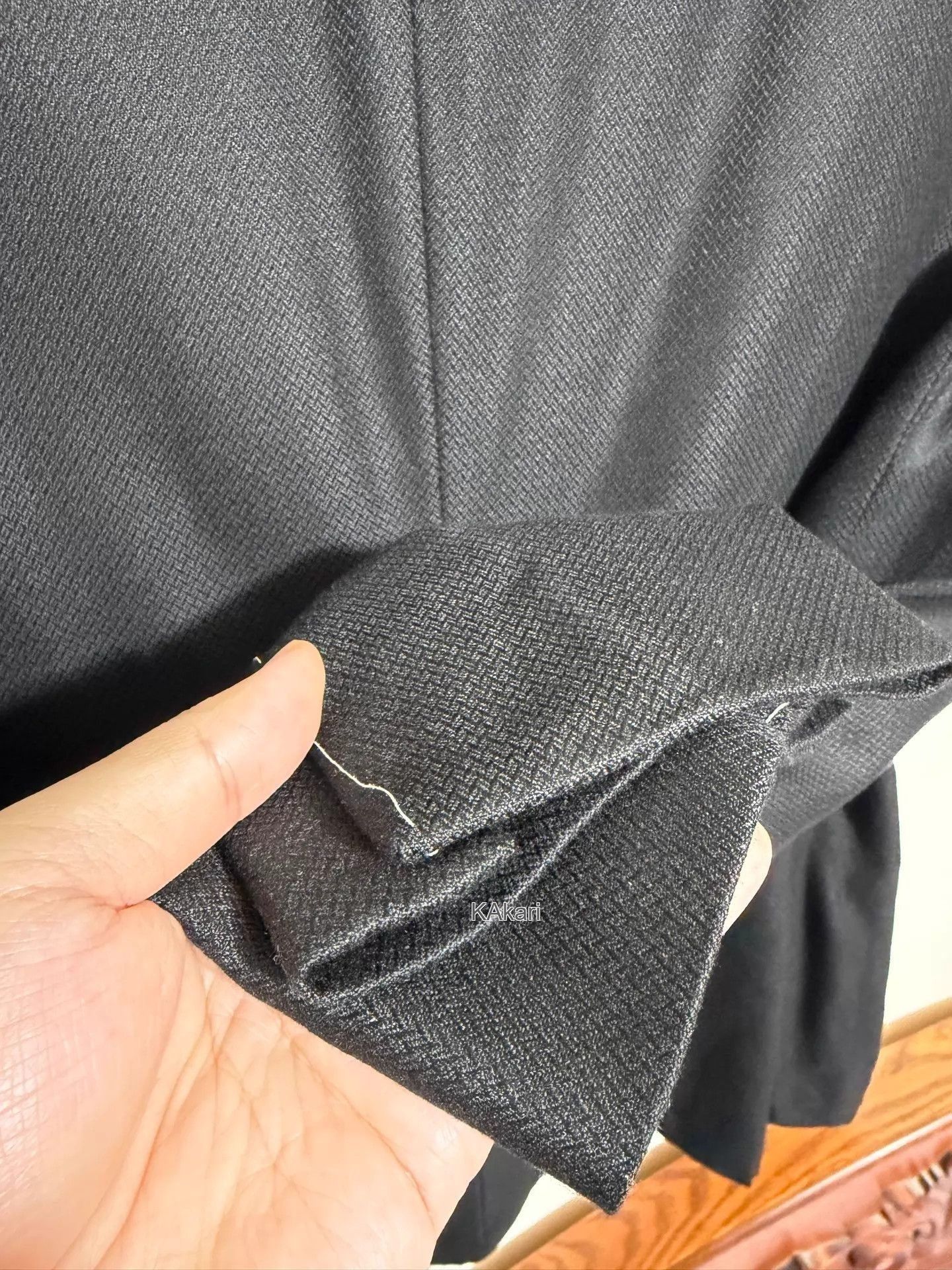 Giorgio Armani Black Single-Breasted Formal Blazer Size US XXS / EU 40 - 5 Thumbnail