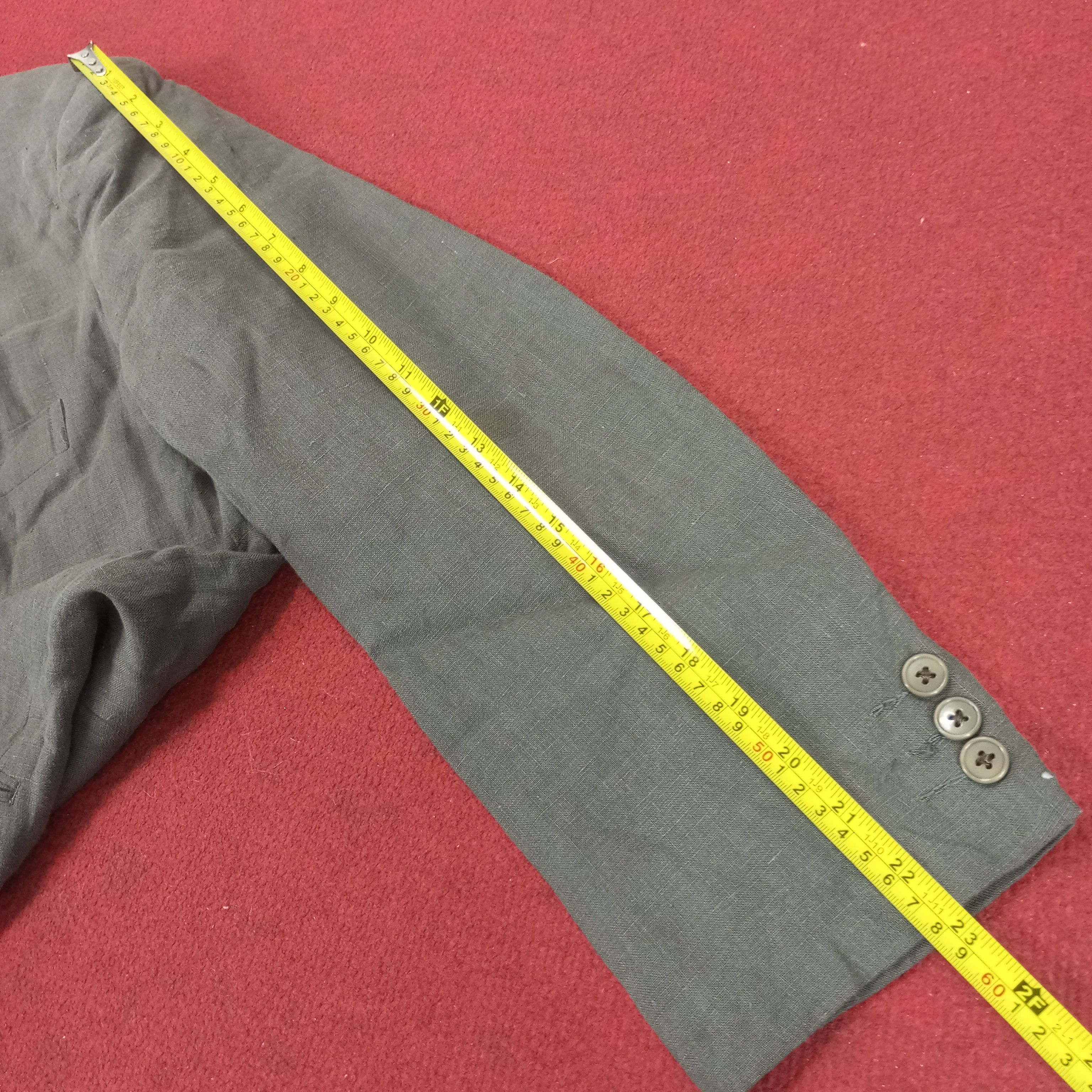 Vintage × Y's for Men × Yohji Yamamoto Ys For Men By Yohji Yamamoto Japanese Designer Blazer Office Size 38R - 11 Thumbnail