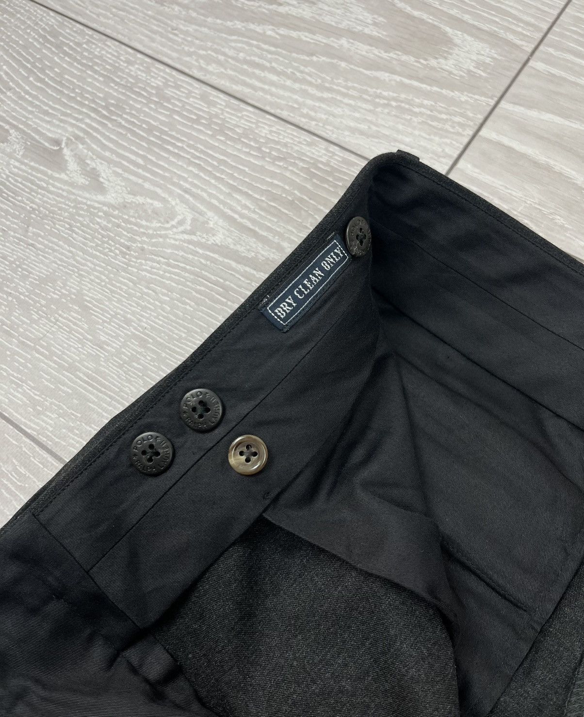 Polo Ralph Lauren Made In Italy Vintage Wool Dress Pants