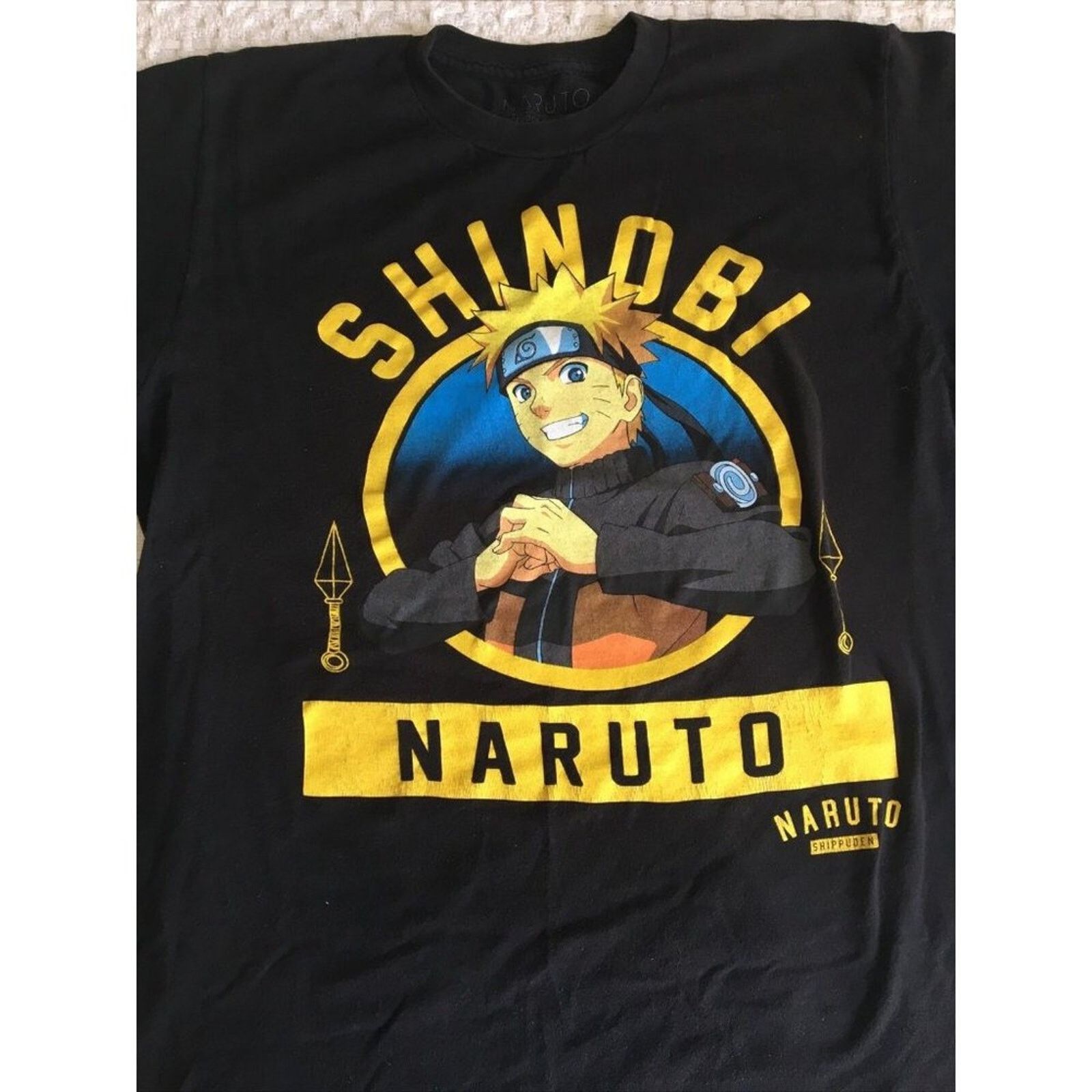 SHIPS Mens Naruto Shippuden Shinobi Tee T-Shirt Size Medium Size US M / EU 48-50 / 2 - 1 Thumbnail