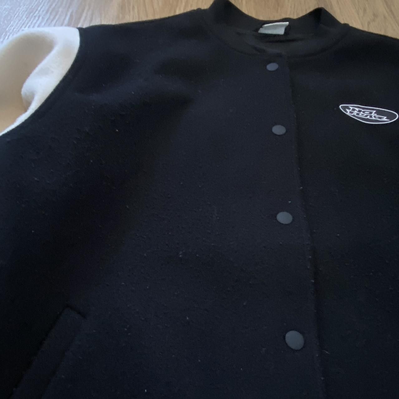 No Fear Black and Cream No Fear varsity jacket Baseball \ Size US M / EU 48-50 / 2 - 6 Thumbnail
