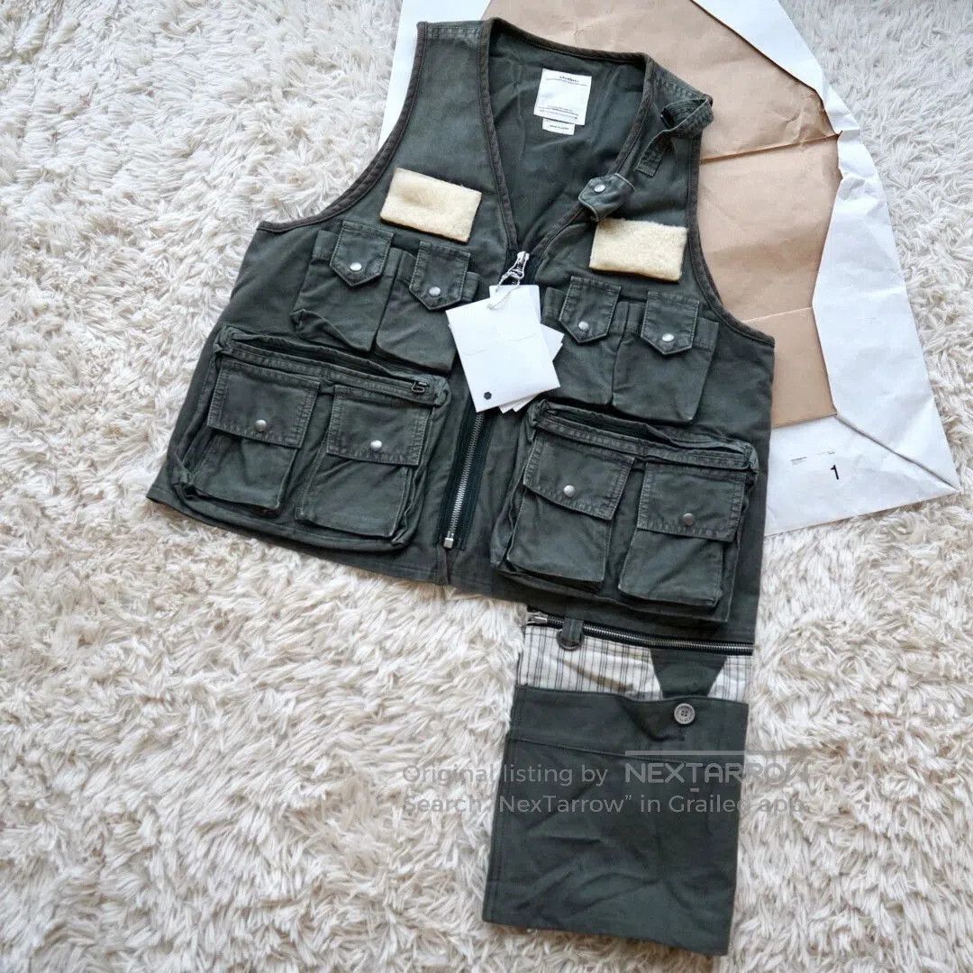 Visvim Black Multi-Pocket Utility Vest Size S. Size US S / EU 44-46 / 1 - 5 Thumbnail