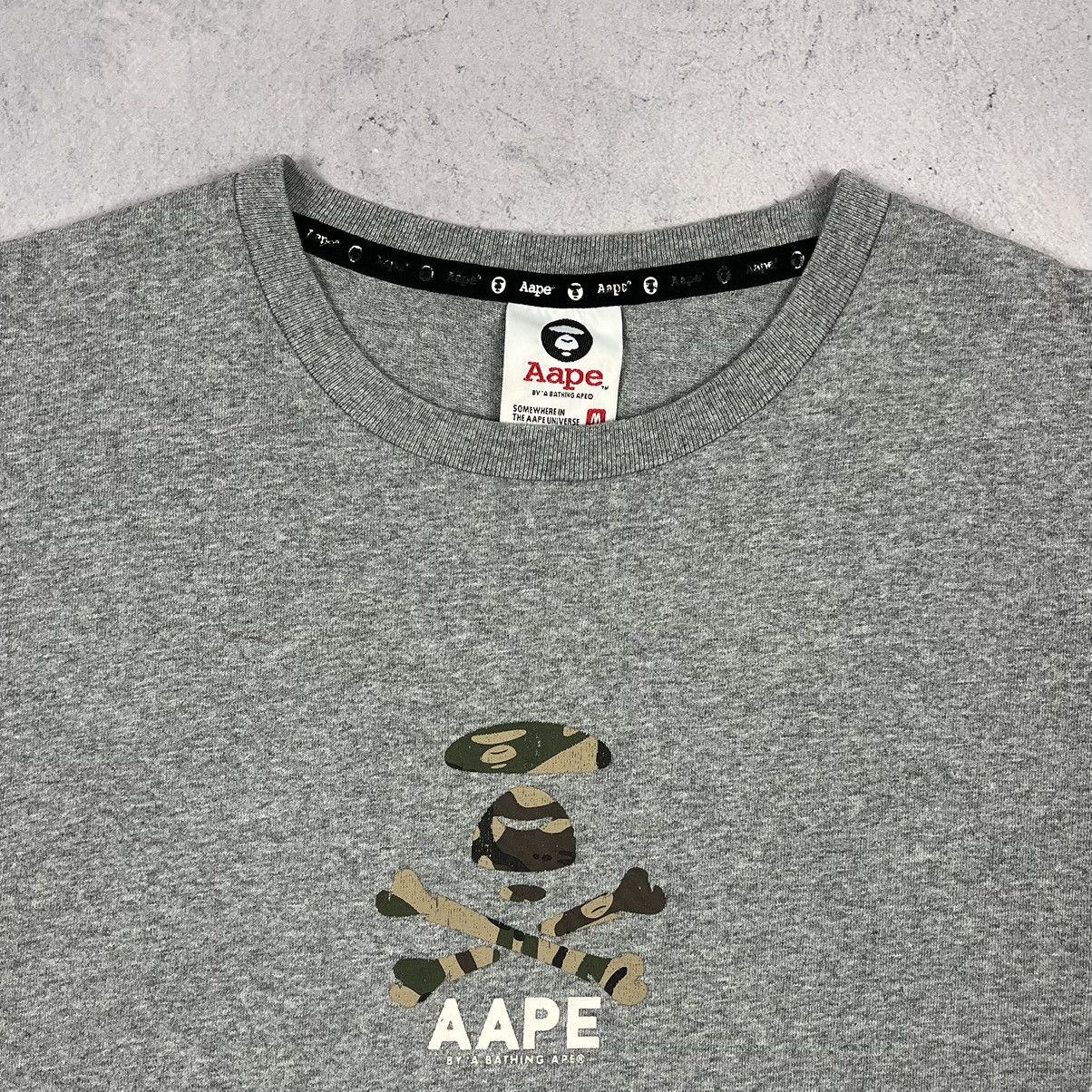 Aape A Bathing Ape y2k big logo tee Size US M / EU 48-50 / 2 - 3 Thumbnail