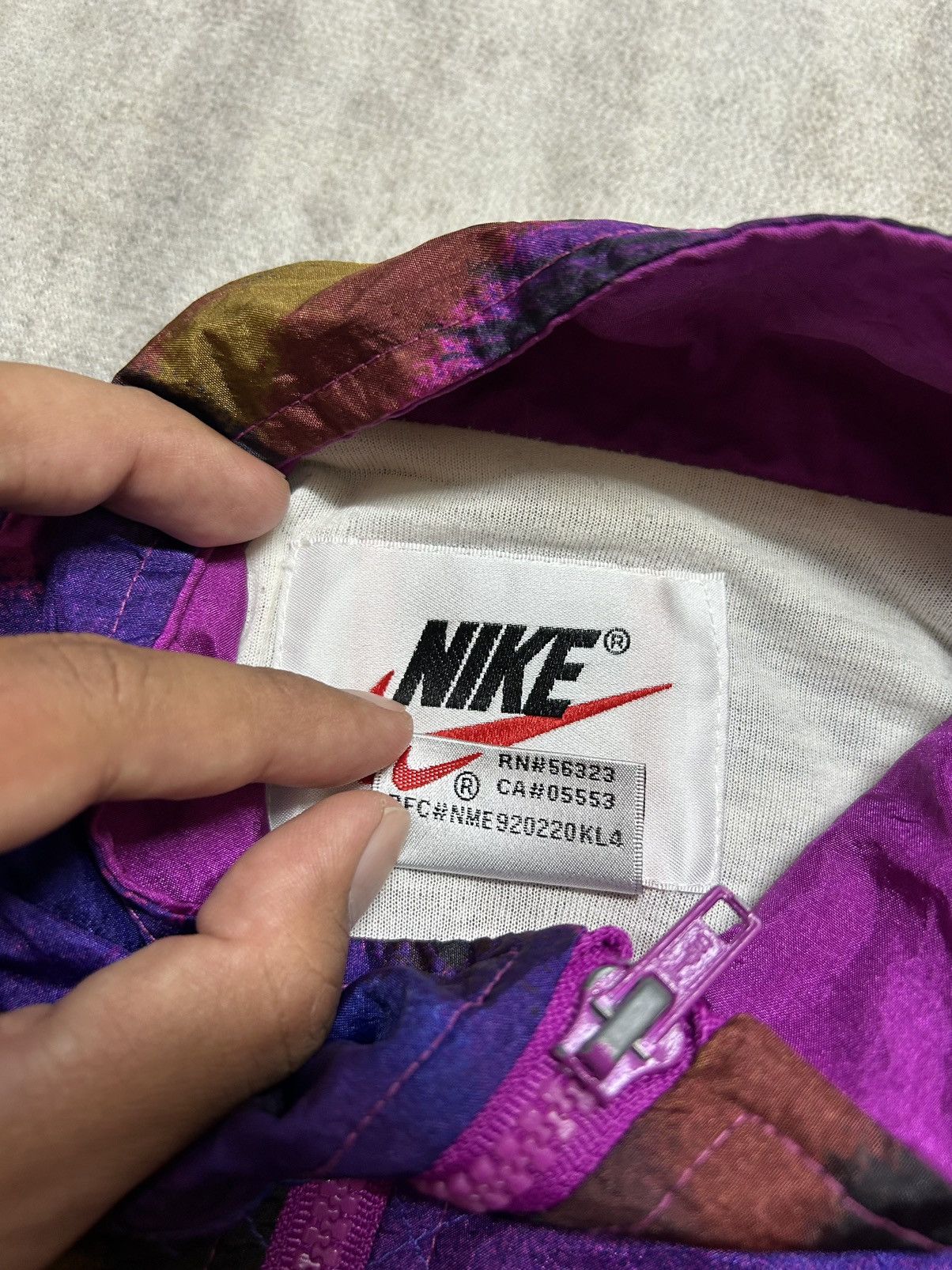 Nike × Vintage Nike vintage windbreaker Size US L / EU 52-54 / 3 - 7 Thumbnail
