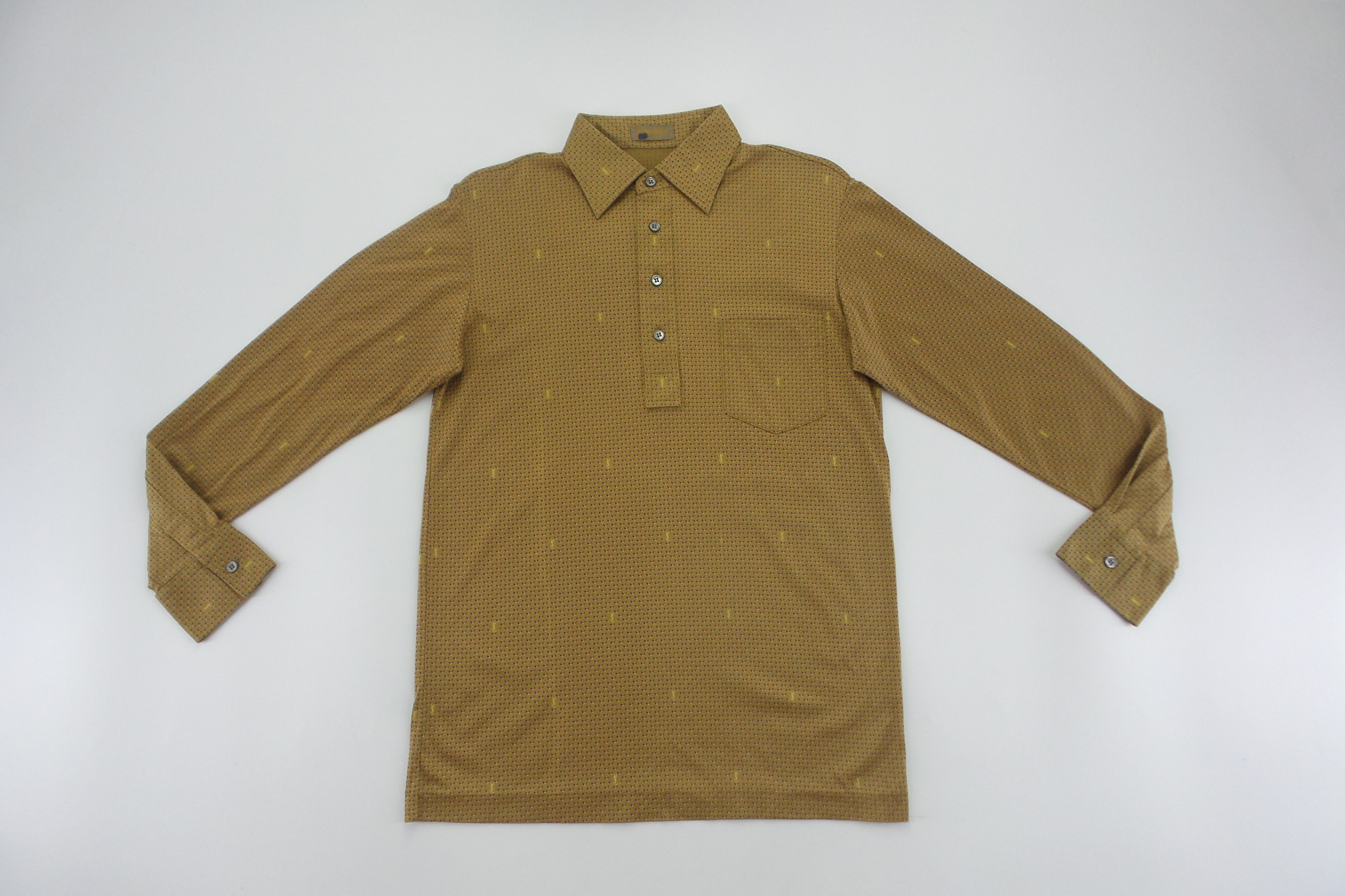 Designer × Yves Saint Laurent Yves Saint Laurent Single Pocket Long Sleeves Polo's Size US M / EU 48-50 / 2 - 1 Thumbnail