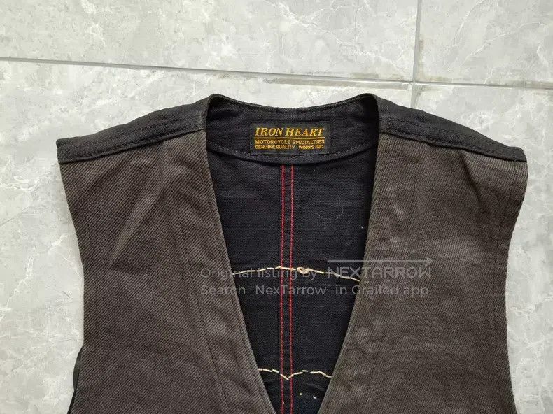 Iron Heart Iron Heart Decorated vest Size US S / EU 44-46 / 1 - 4 Thumbnail