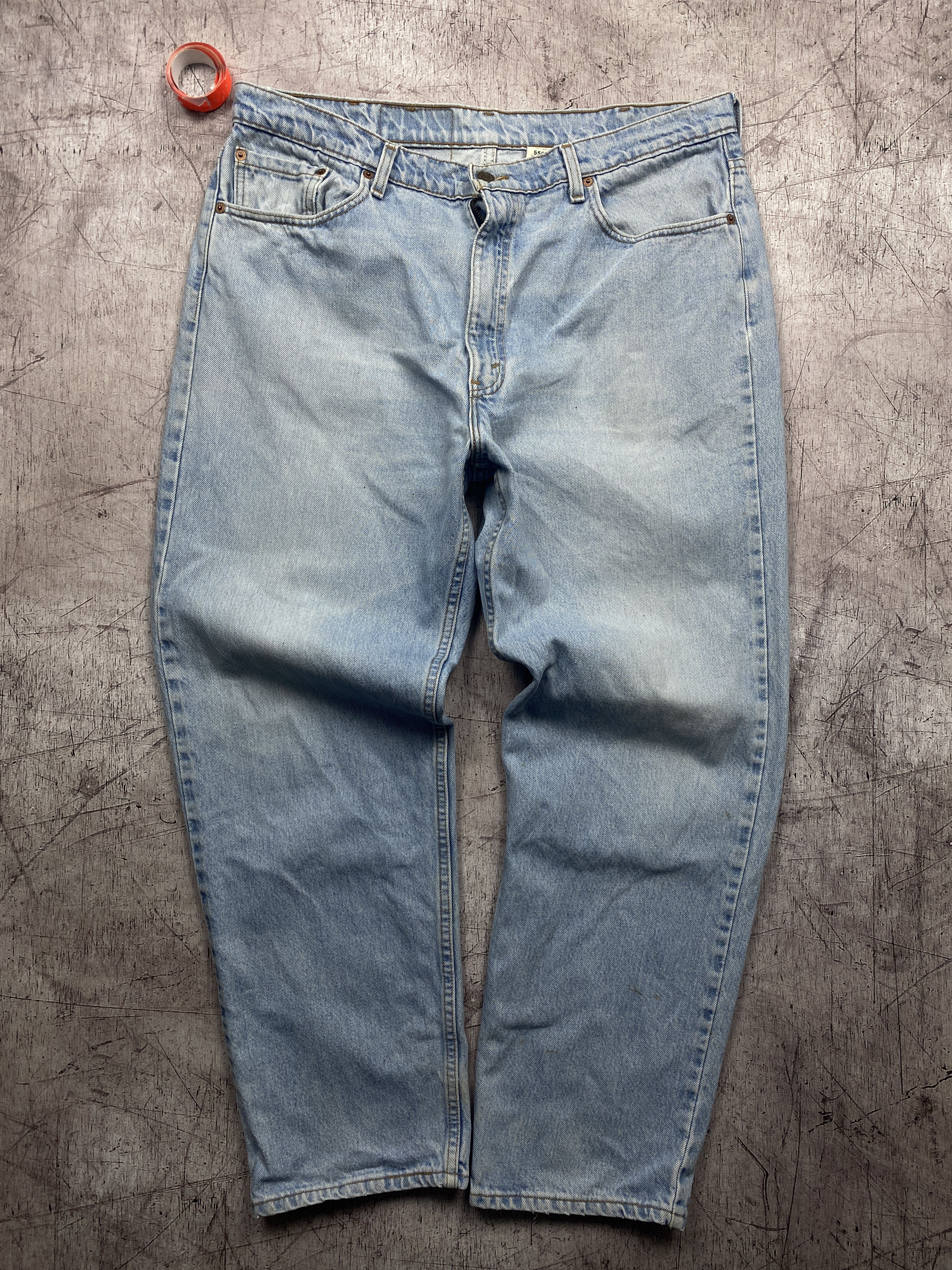 Levi's × Vintage Levis 550 Vintage Mens Denim Pants Jeans Made In Usa Size US 40 / EU 56 - 2 Thumbnail