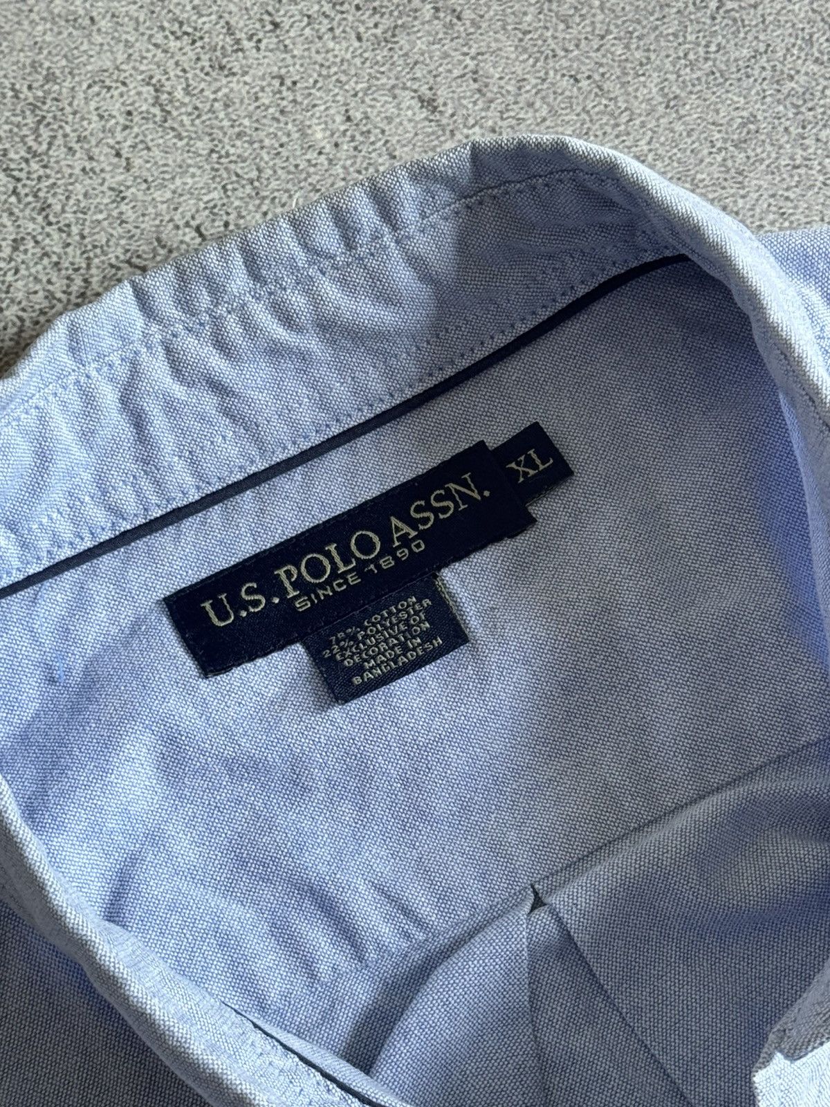 U.S. Polo Assn. U.S.POLO ASSN. USPA shirt button up long sleeve Size US XL / EU 56 / 4 - 9 Thumbnail