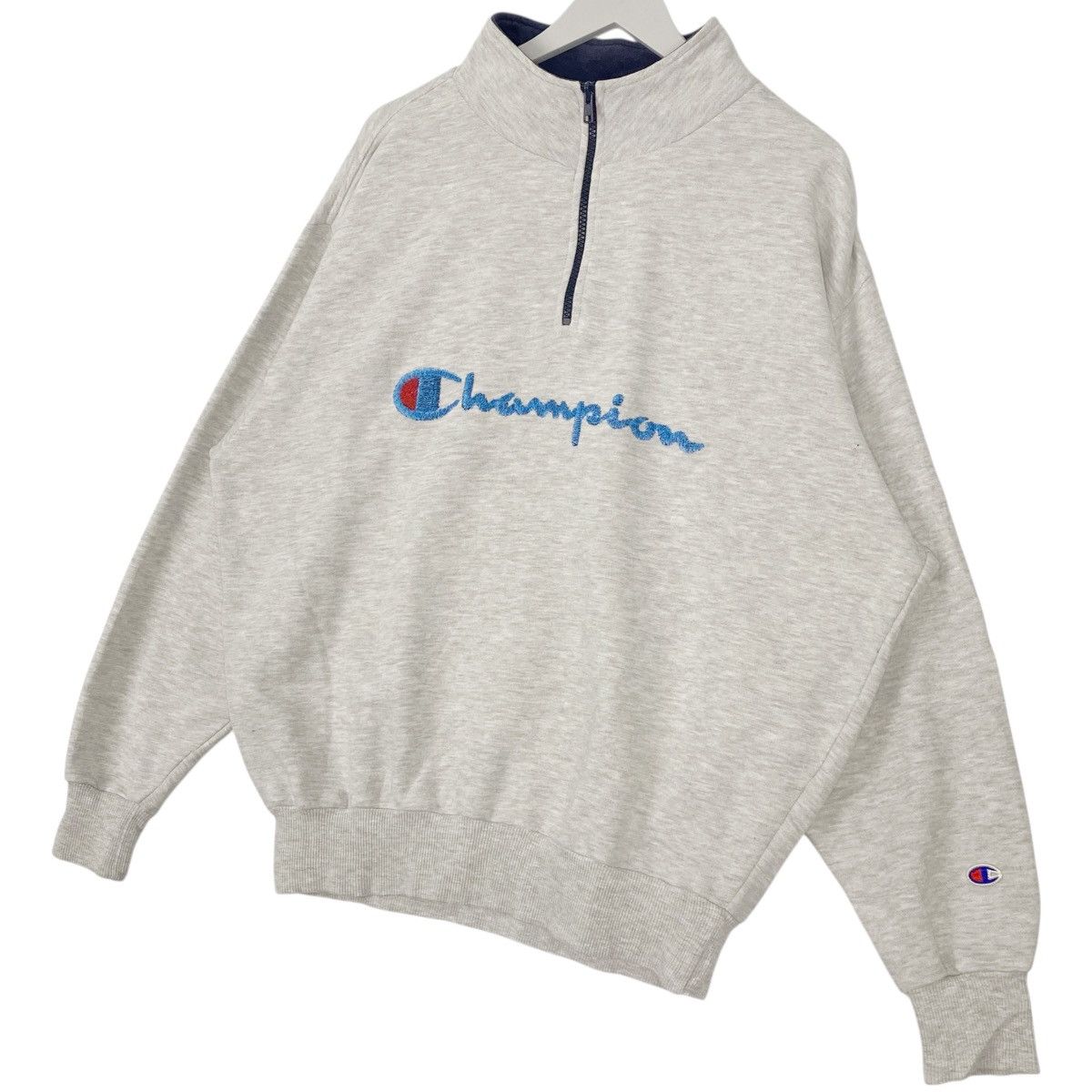 Other Vintage 90s Champion Quartz Zip Made In USA Pullover Size L Size US L / EU 52-54 / 3 - 2 Thumbnail