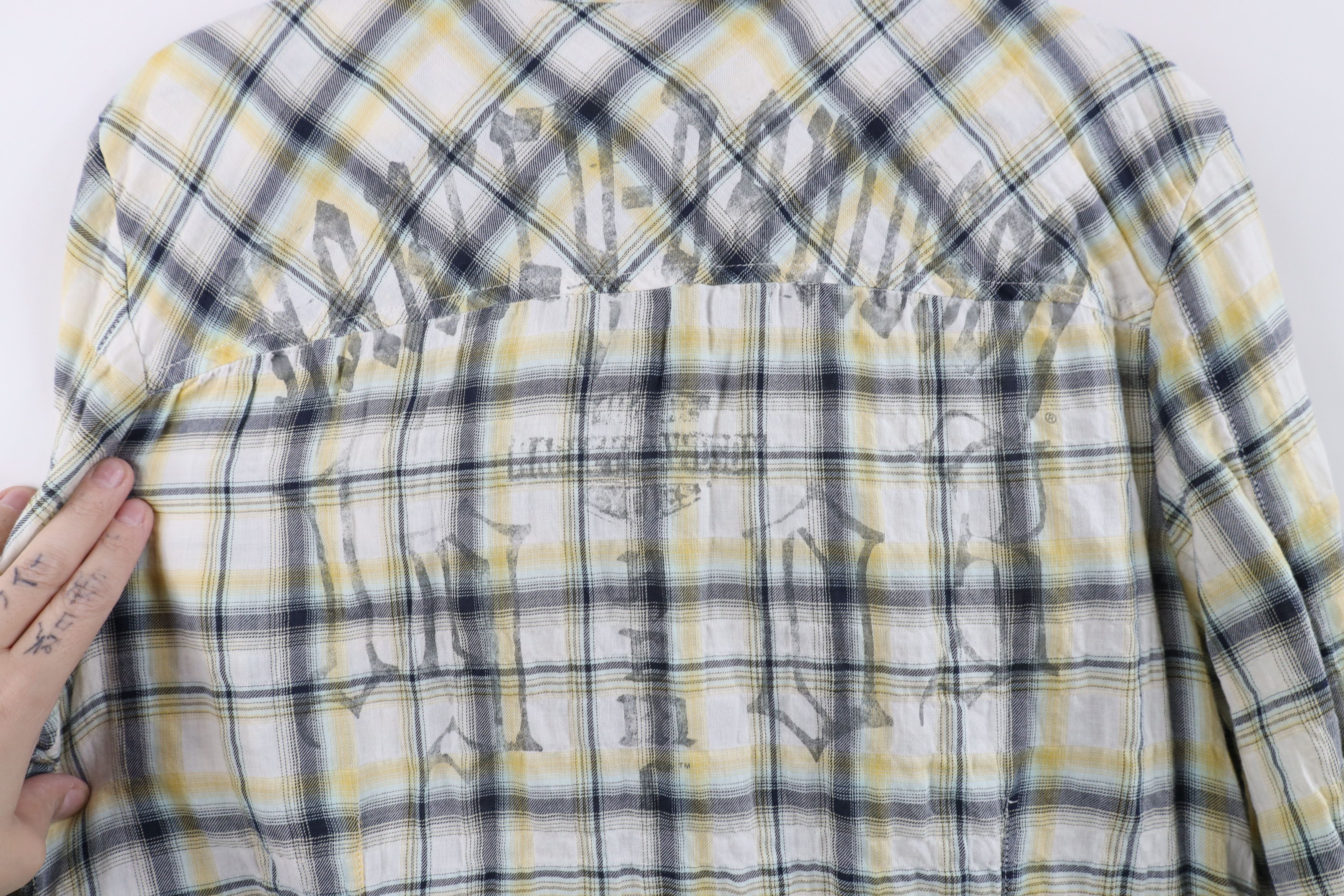 Harley Davidson Vintage Harley Davidson Gauzy Cotton Snap Button Shirt Size US M / EU 48-50 / 2 - 9 Thumbnail