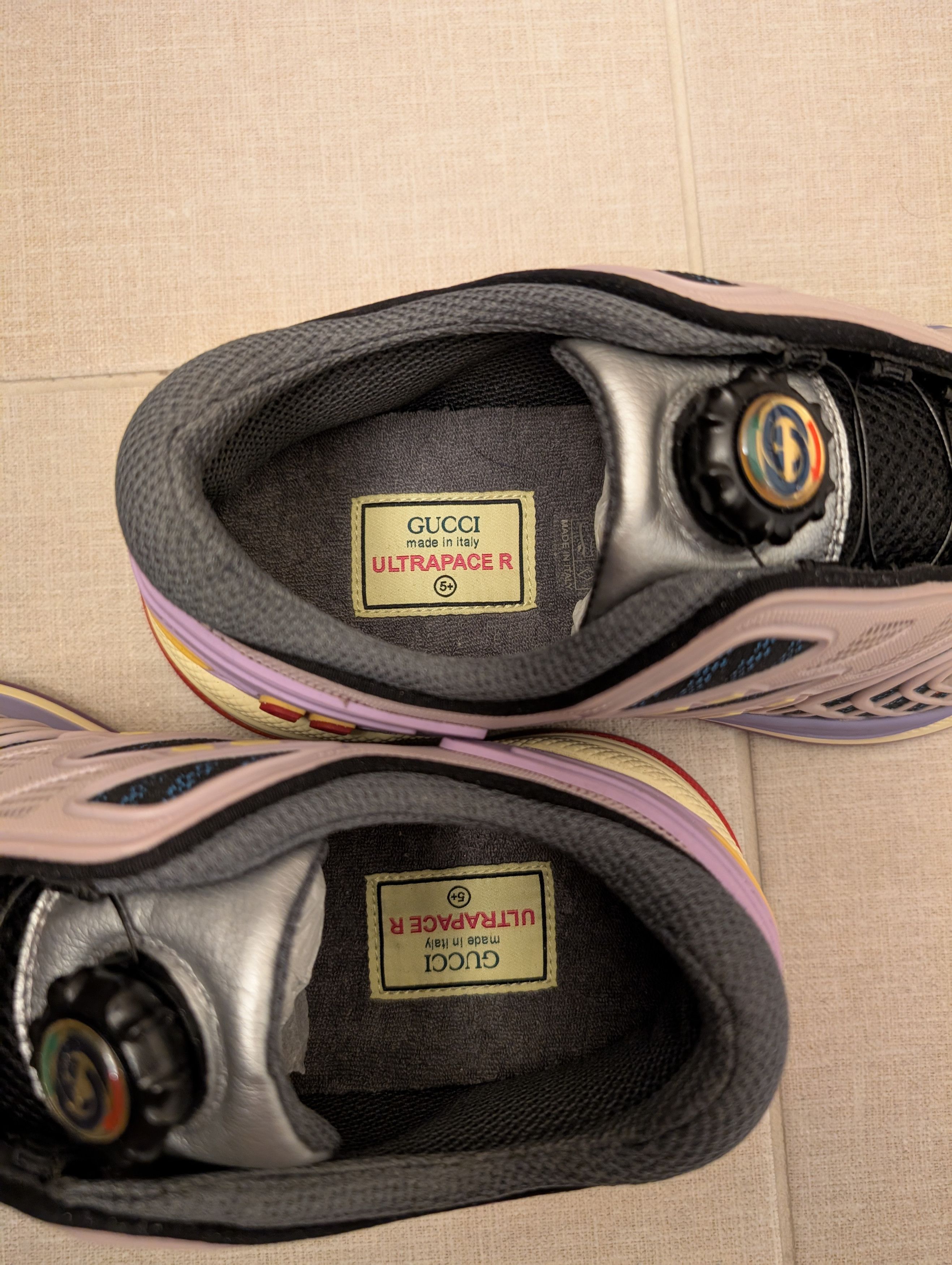 Gucci NEW Gucci Ultrapace R 'Lilac' - Men's 5+ Size US 7 / EU 40 - 4 Thumbnail