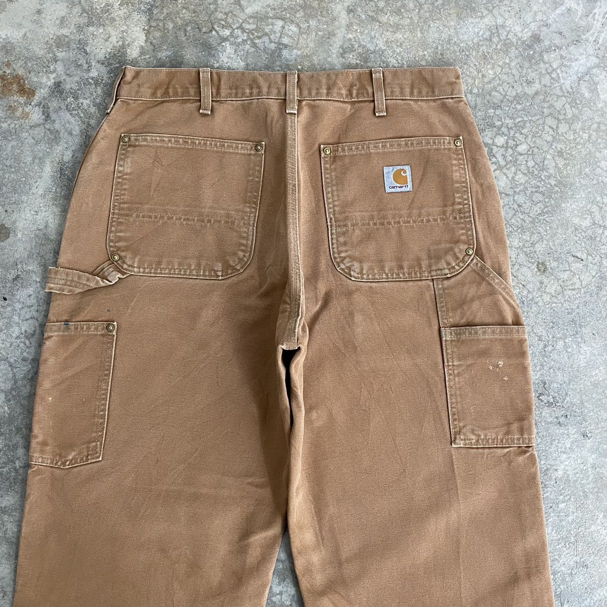 Carhartt Vintage Carhartt Double Knee Ripped Carpenter Work Pants Size US 33 - 14 Thumbnail