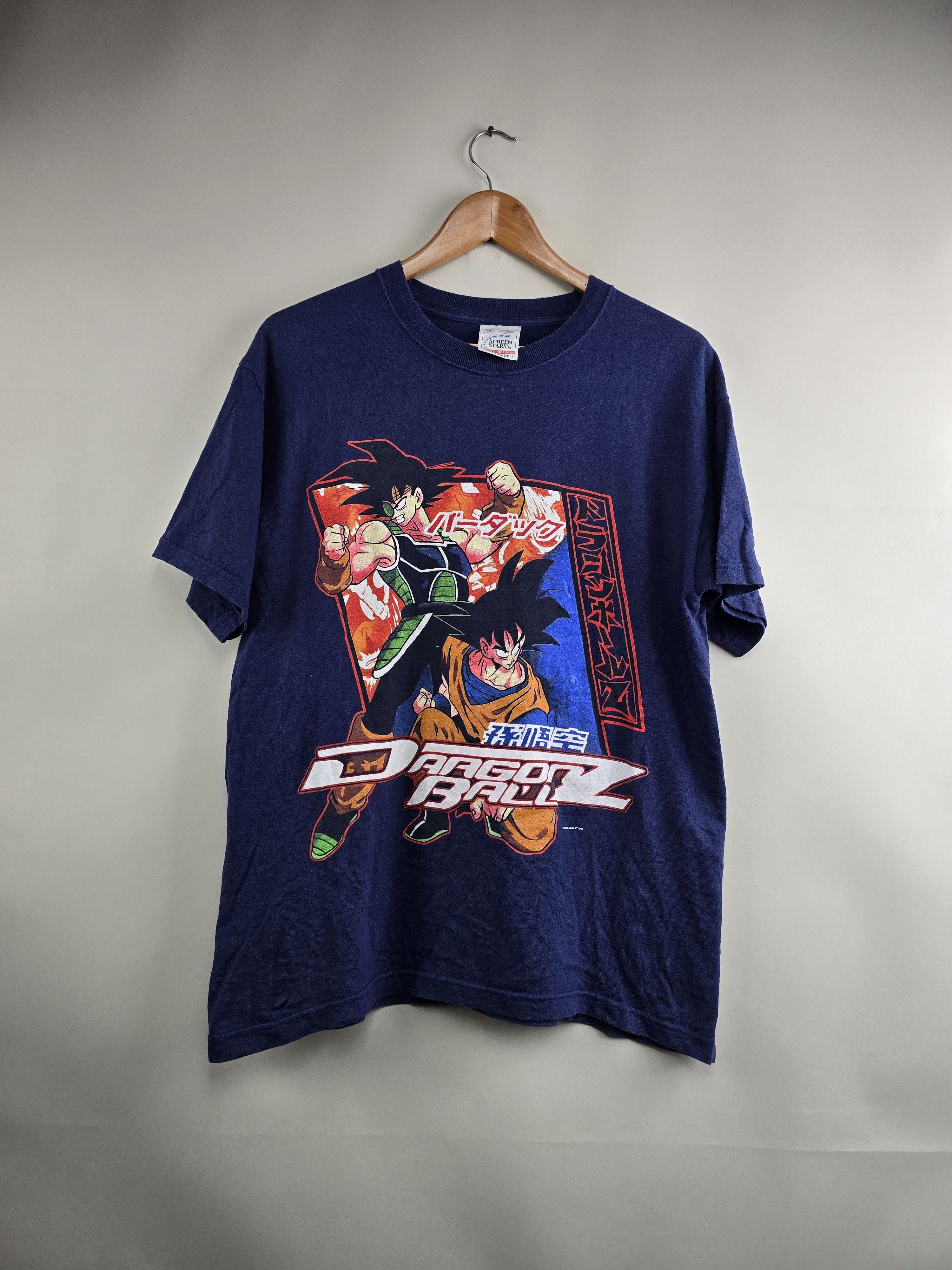 Anime × Vintage 90s Dragon Ball Z Goku Sayan Anime tee M 21" 27.5" Size US M / EU 48-50 / 2 - 7 Thumbnail