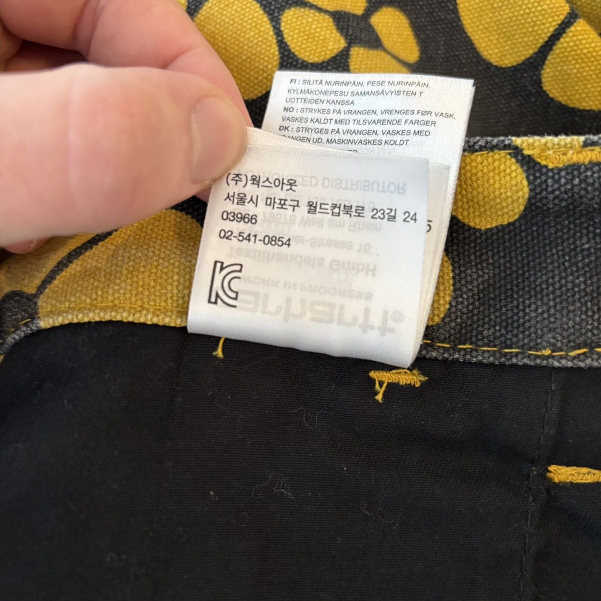 Carhartt Wip × Marni Carharrt x Marni Flower Workwear Pants Size Medium Size US 32 / EU 48 - 10 Thumbnail