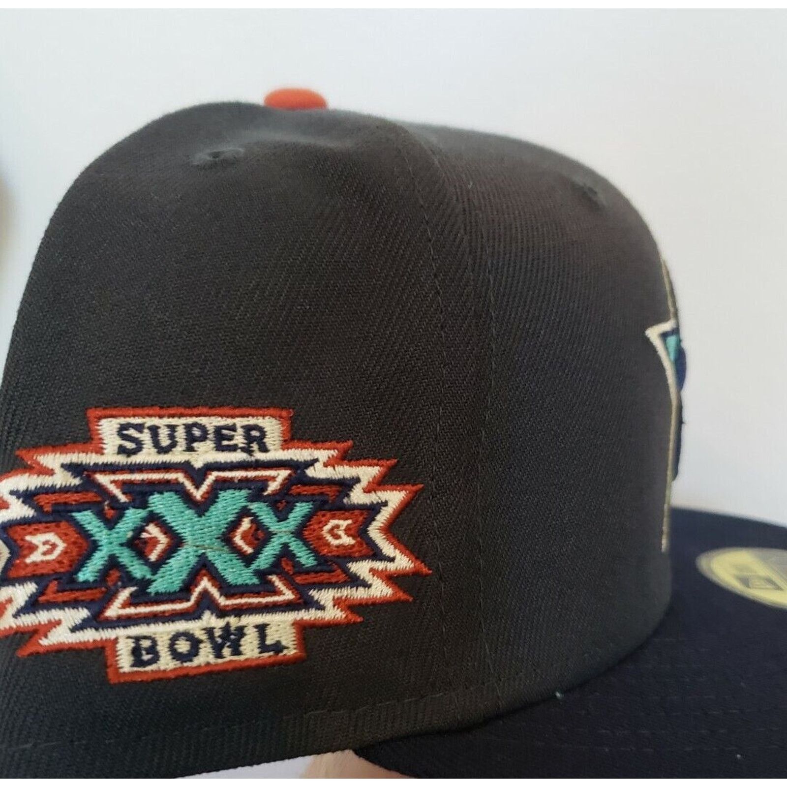 New Era Dallas Cowboys Hat Super Bowl XXX 30 Size 7 3/8 5950 New Era Size ONE SIZE - 2 Thumbnail