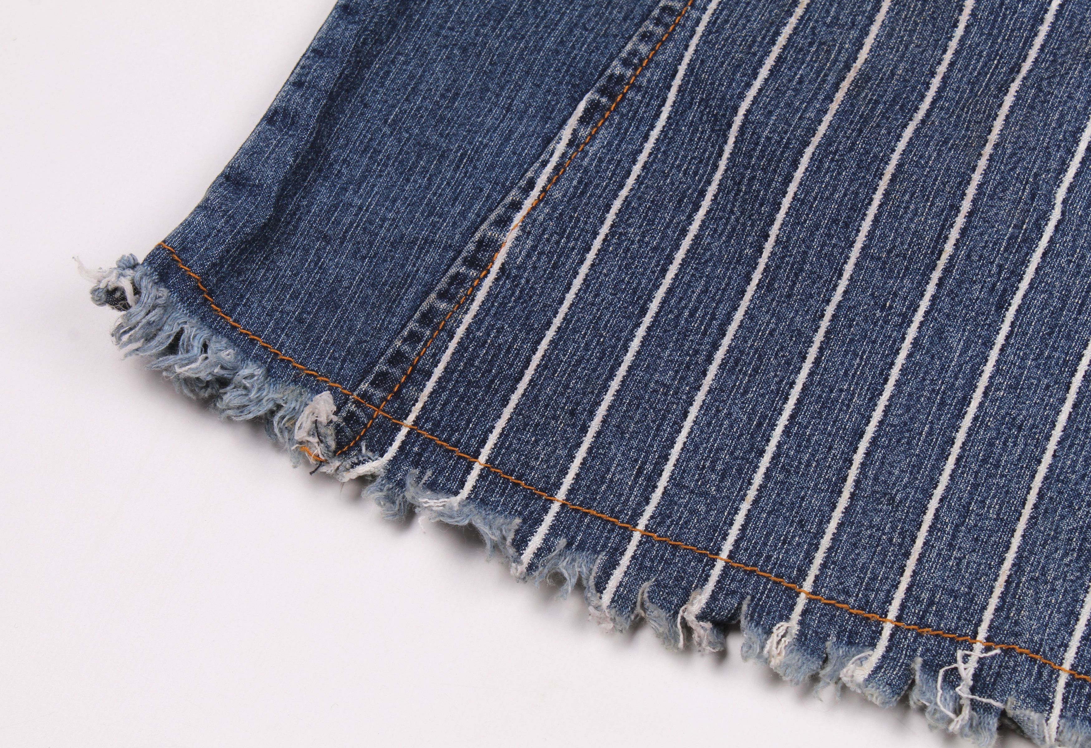 Vintage Vintage Vodlon Y2K Denim Cropped Top Size XL / US 12-14 / IT 48-50 - 6 Thumbnail