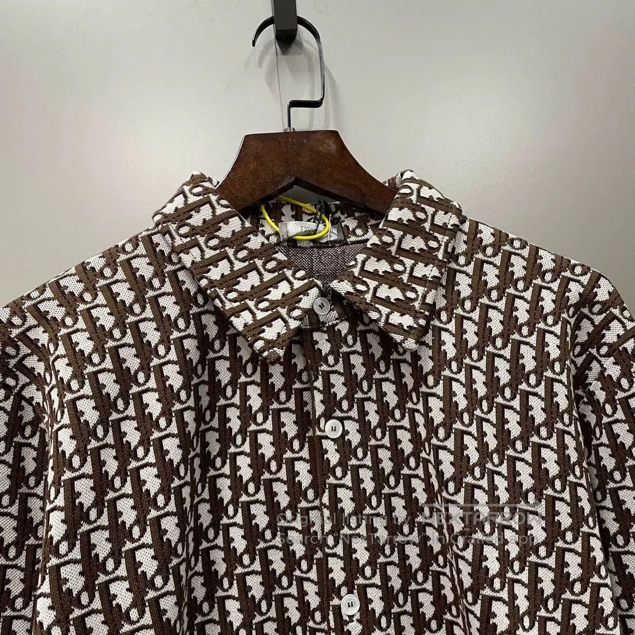 Dior Dior Brown Monogram Long Sleeve Shirt. Size XS / US 0-2 / IT 36-38 - 4 Thumbnail