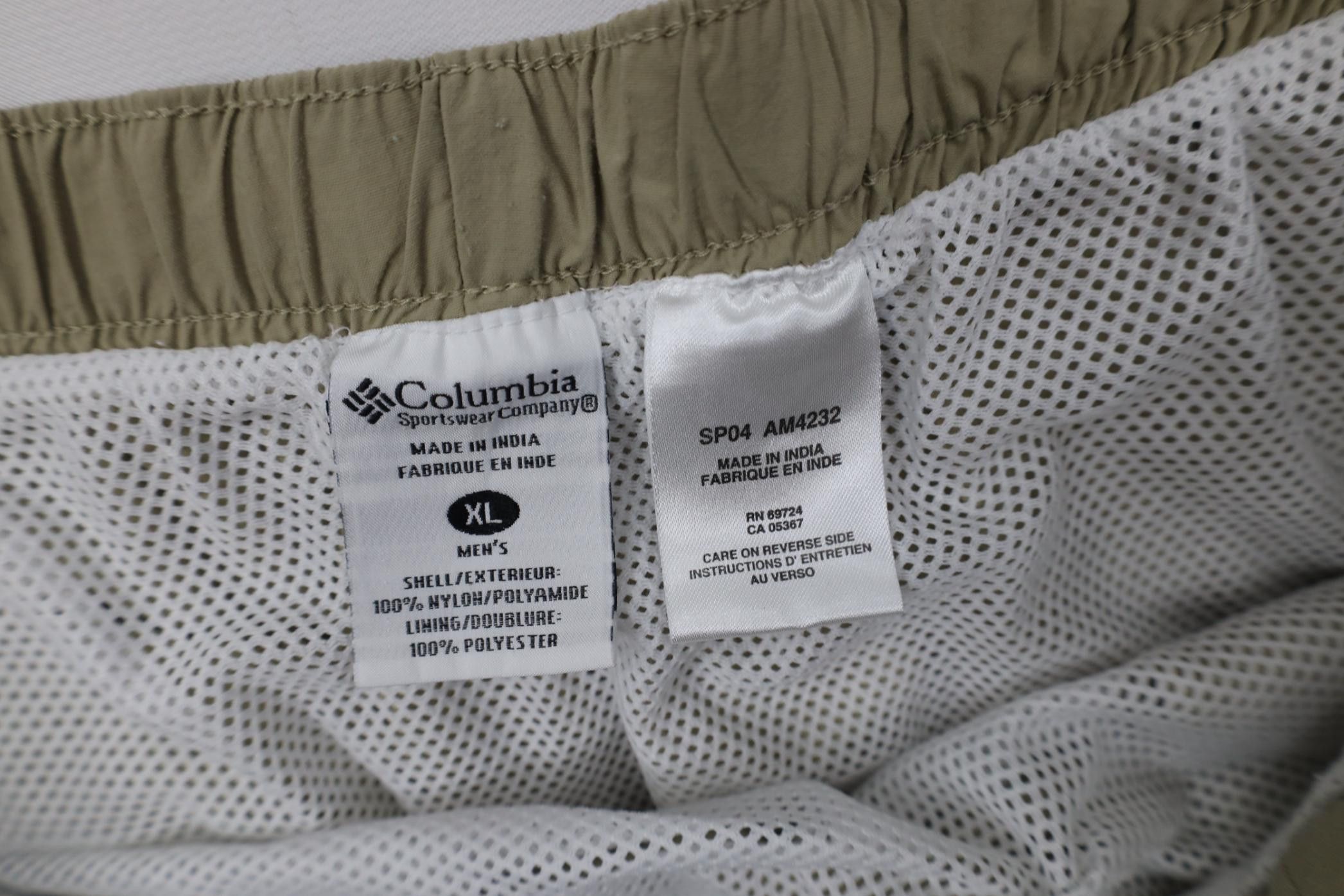 Columbia Vintage Y2K Columbia Lined Belted Above Knee Cargo Shorts Size US 36 / EU 52 - 6 Thumbnail