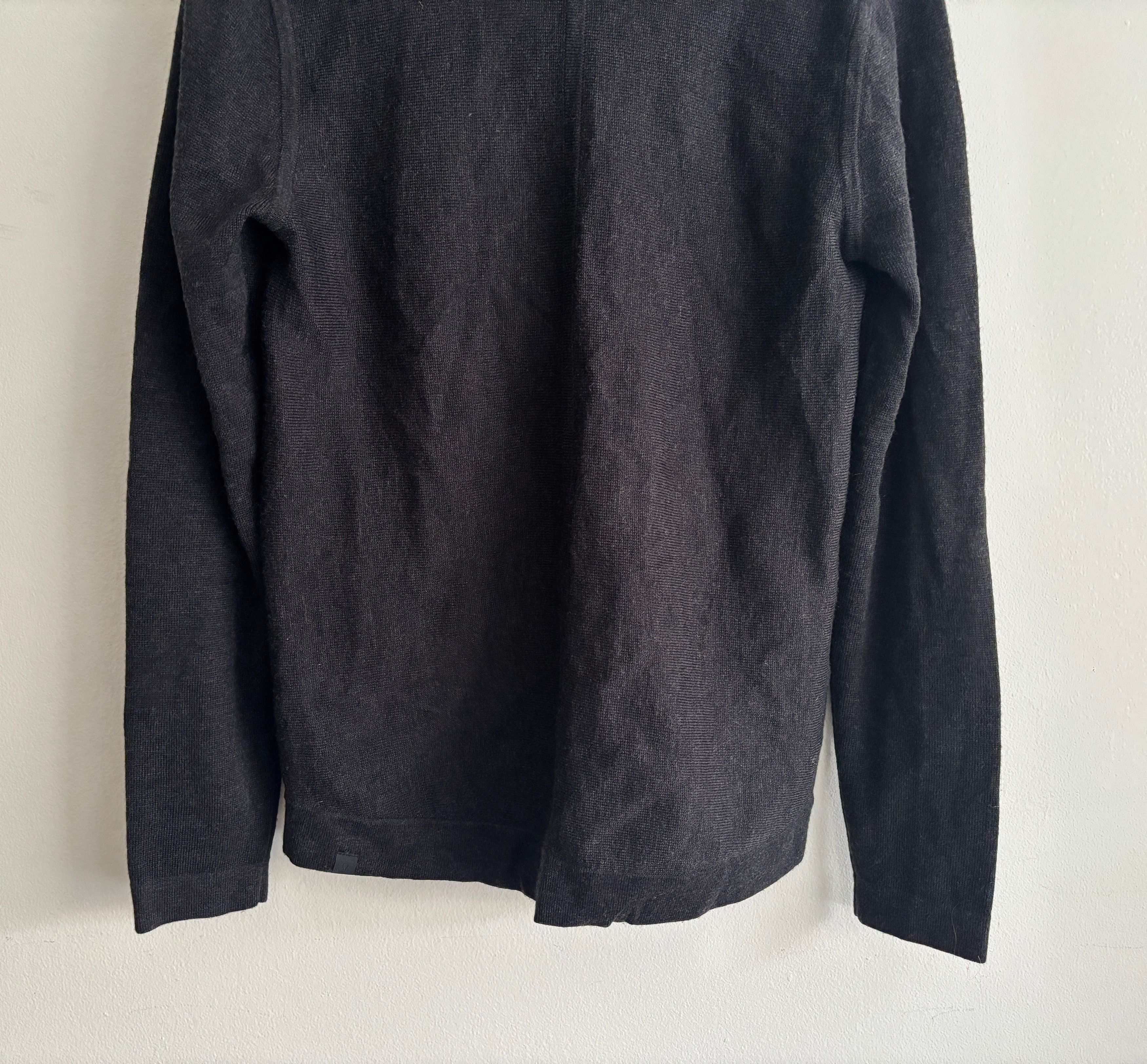 Lululemon Alpine Air Pullover Black Merino Wool Hoodie/ Sweater Size US S / EU 44-46 / 1 - 8 Thumbnail